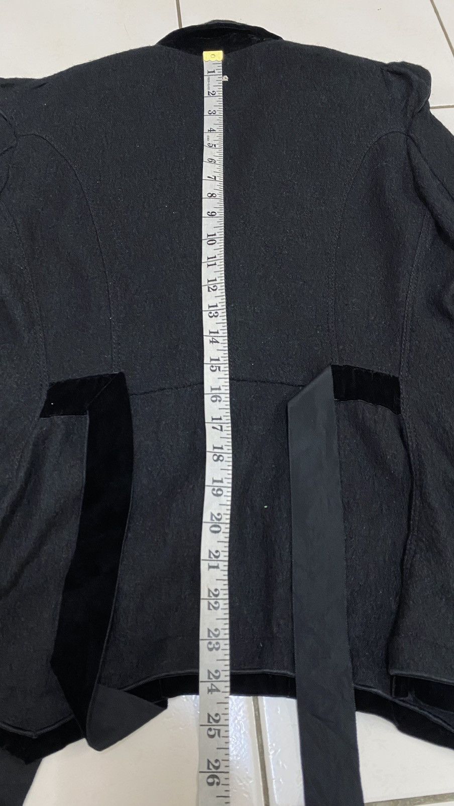 Japanese Brand H.I.G.H Use by Claire Campbell Avant Garde Black Coat Size S / US 4 / IT 40 - 18 Thumbnail
