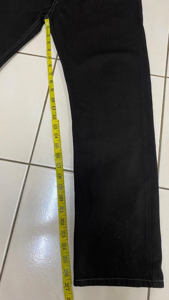 Louis Vuitton Louis Vuitton Black Denim Pants W32 Size US 32 / EU 48 - 16 Thumbnail