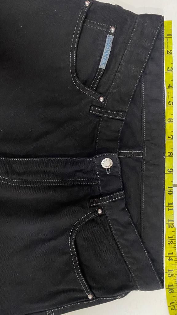 Louis Vuitton Louis Vuitton Black Denim Pants W32 Size US 32 / EU 48 - 12 Thumbnail