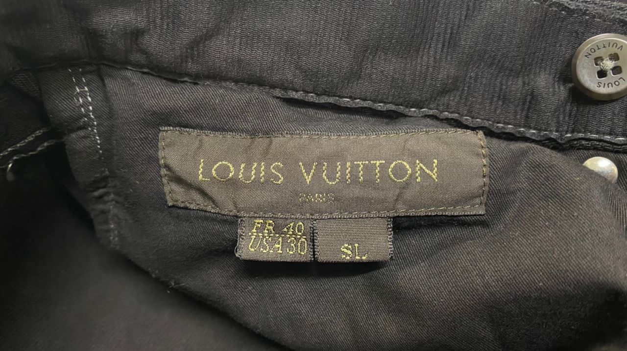 Louis Vuitton Louis Vuitton Black Denim Pants W32 Size US 32 / EU 48 - 9 Thumbnail