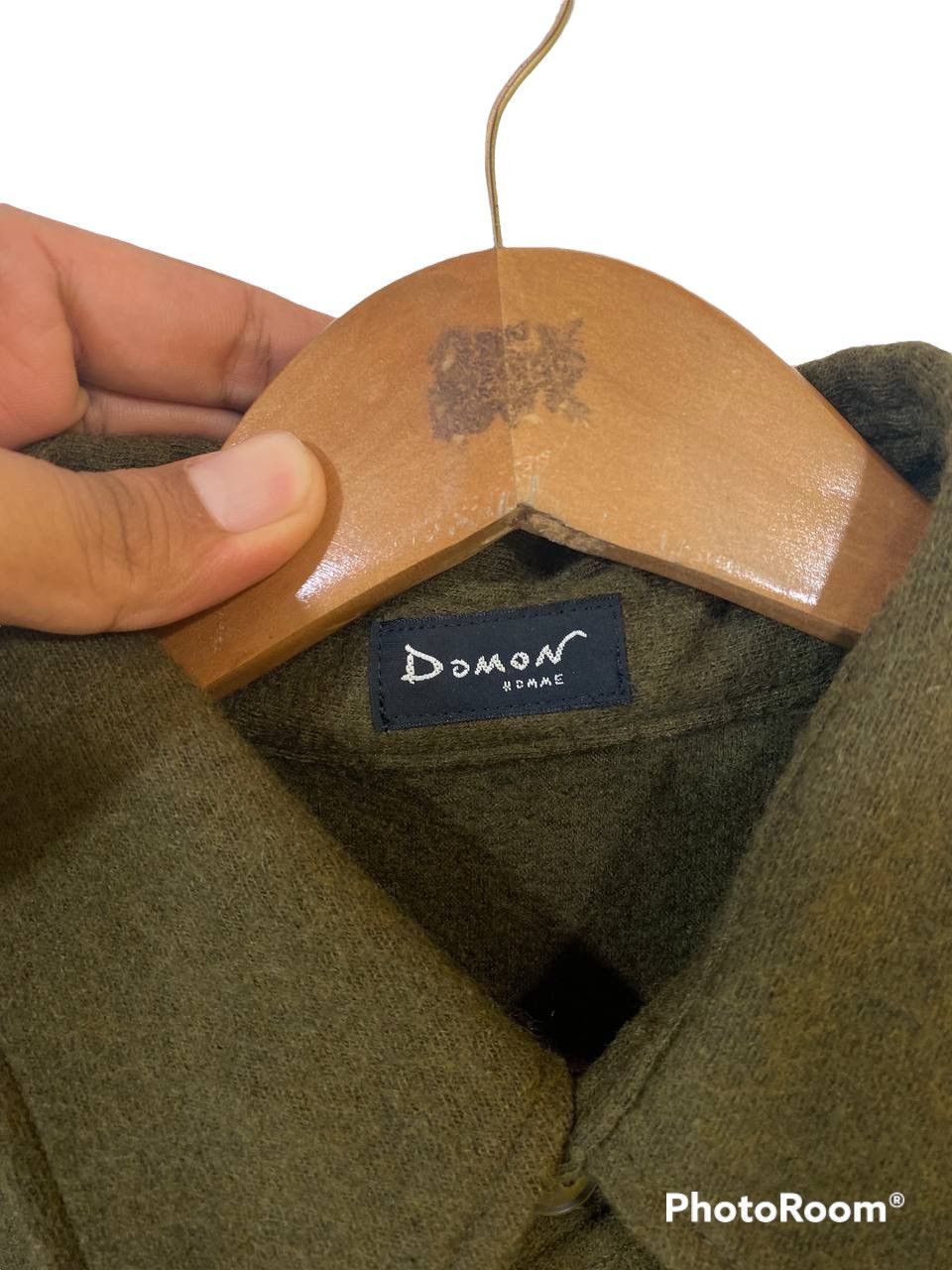 Japanese Brand Domon Homme Japanese Brands Wool shirt Nice Design Size US M / EU 48-50 / 2 - 5 Thumbnail