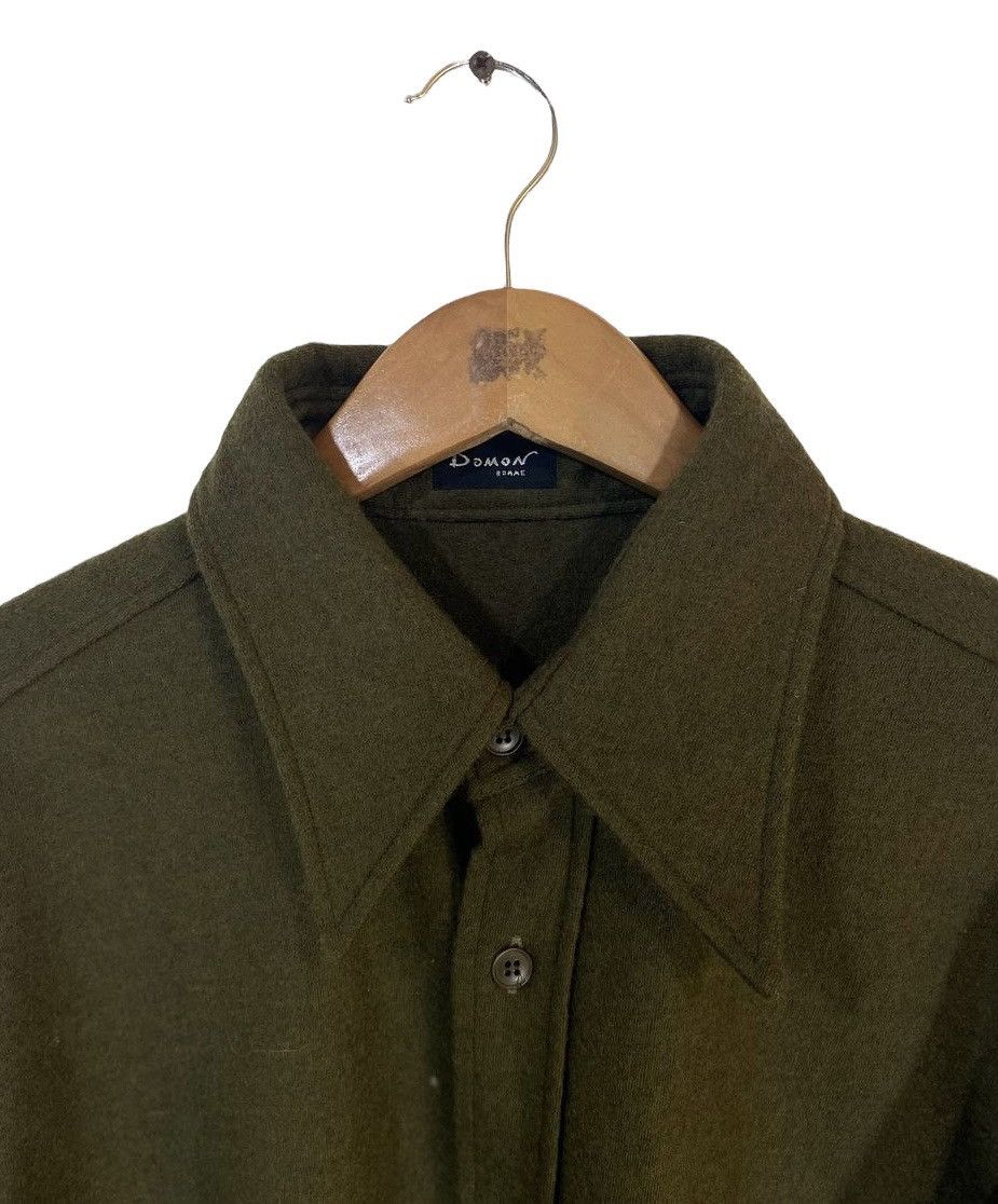 Japanese Brand Domon Homme Japanese Brands Wool shirt Nice Design Size US M / EU 48-50 / 2 - 4 Thumbnail