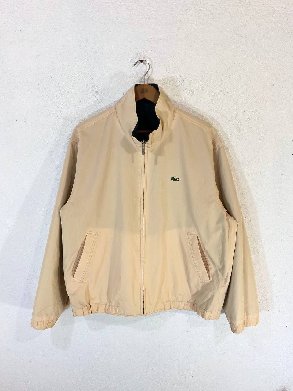 Lacoste Vintage Lacoste Reversible Jacket Very Nice Design Size US L / EU 52-54 / 3 - 9 Thumbnail