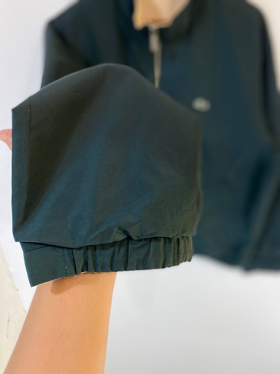 Lacoste Vintage Lacoste Reversible Jacket Very Nice Design Size US L / EU 52-54 / 3 - 8 Thumbnail