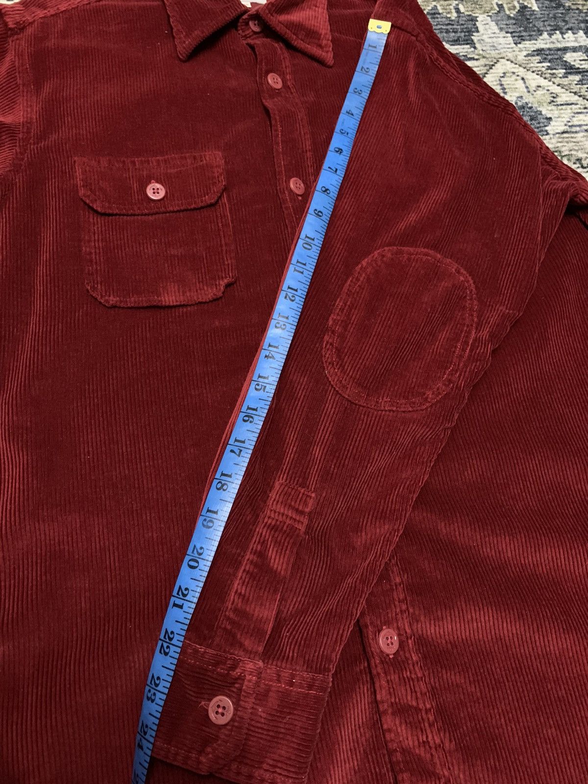 Carhartt Rare Vintage Carhartt Corduroy Velvet Long Sleeve Shirt Size US M / EU 48-50 / 2 - 8 Thumbnail