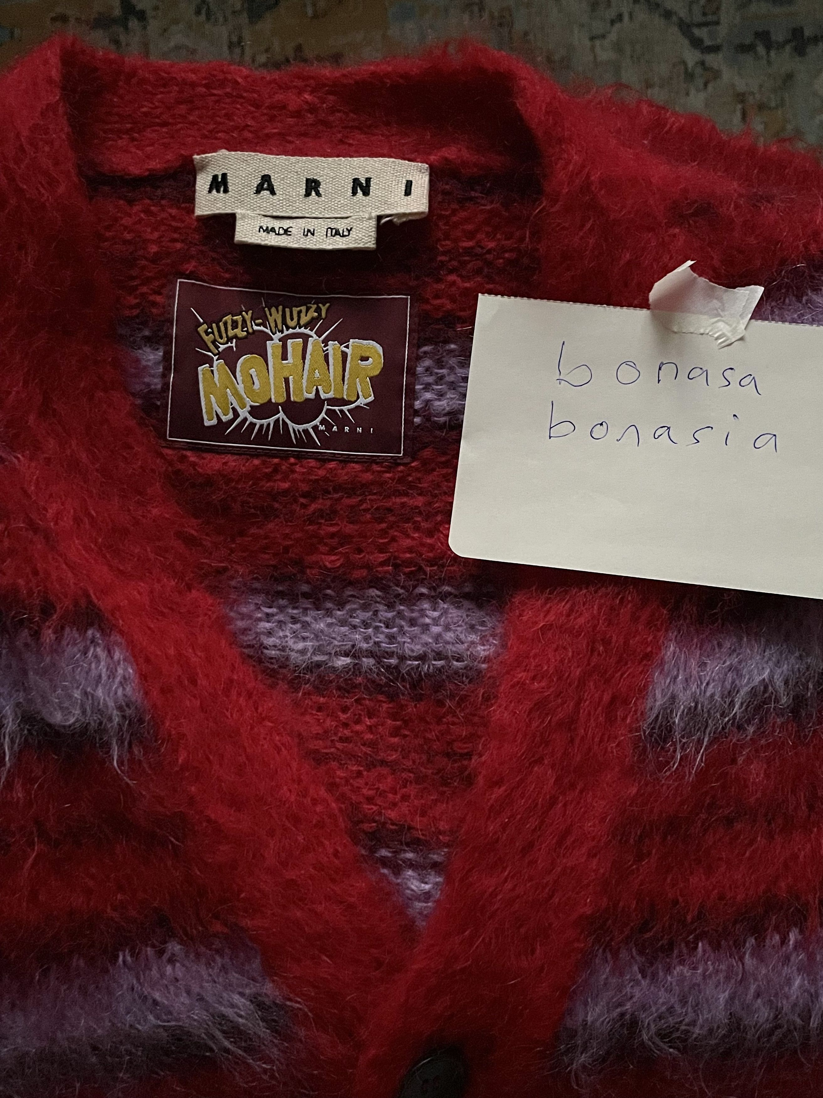 Marni MARNI Mohair Cardigan Size US M / EU 48-50 / 2 - 3 Thumbnail