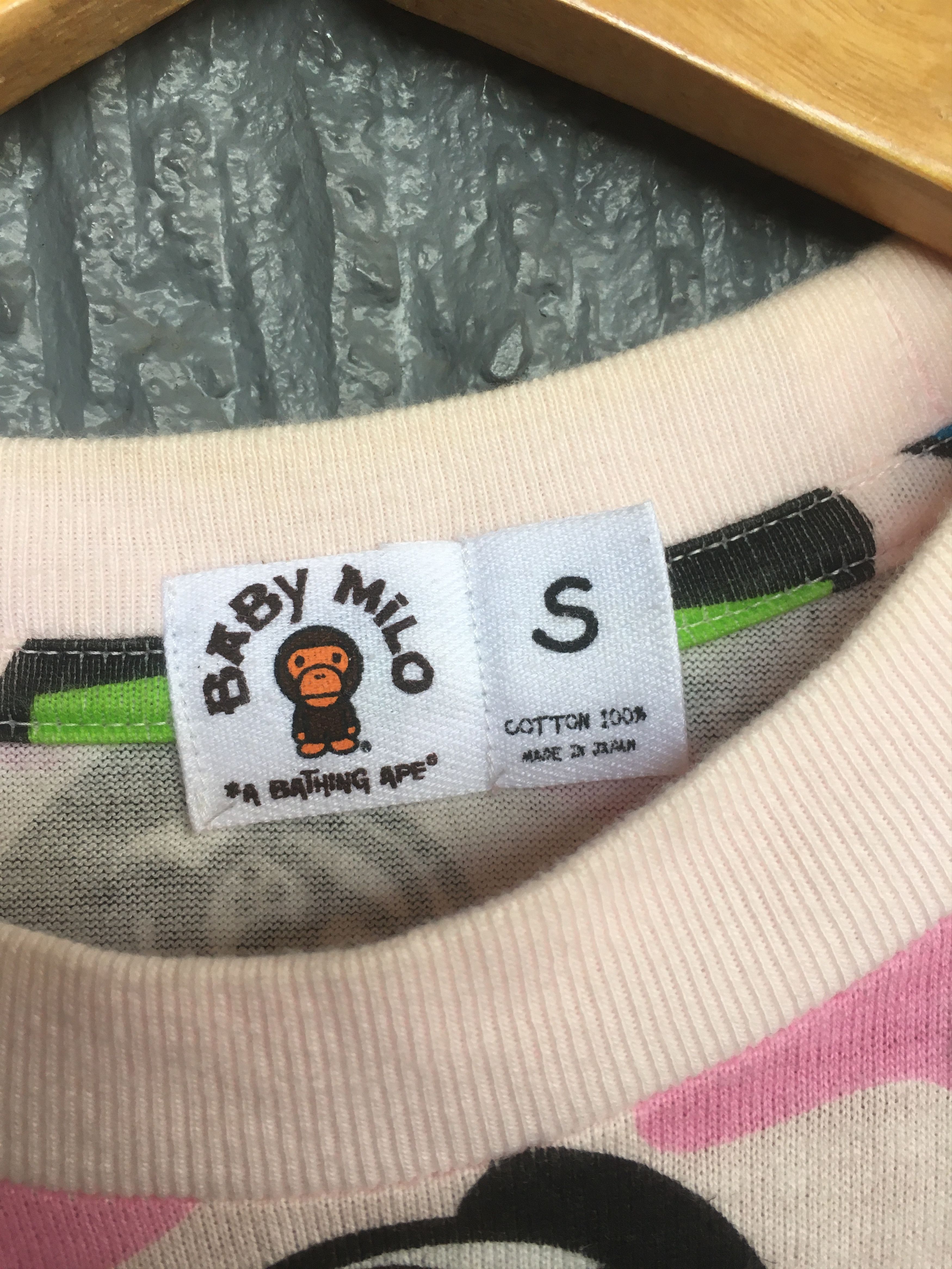 RARE OG BAPE BABY MILO x KAWS SAFARI TEE
