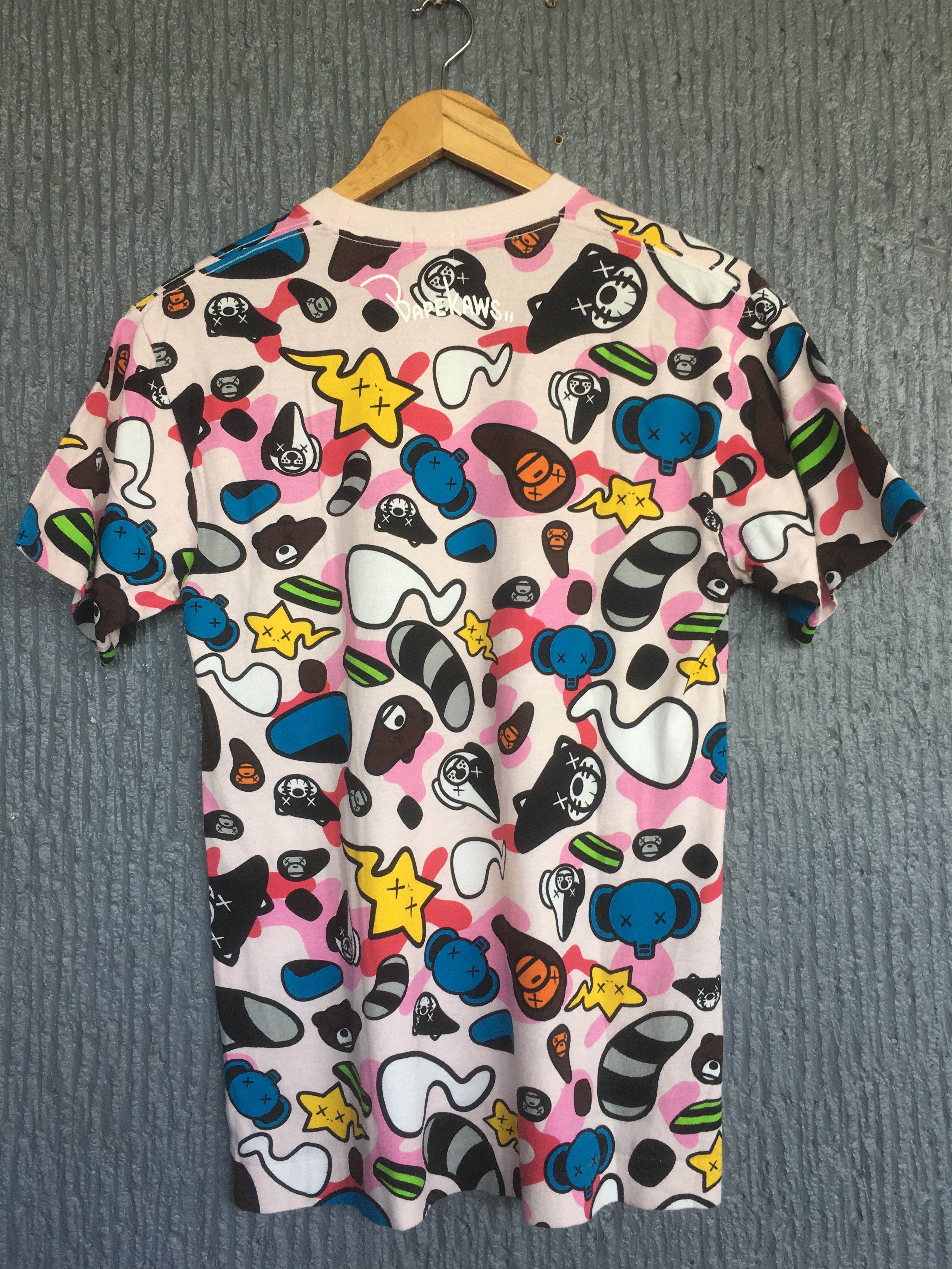 RARE OG BAPE BABY MILO x KAWS SAFARI TEE