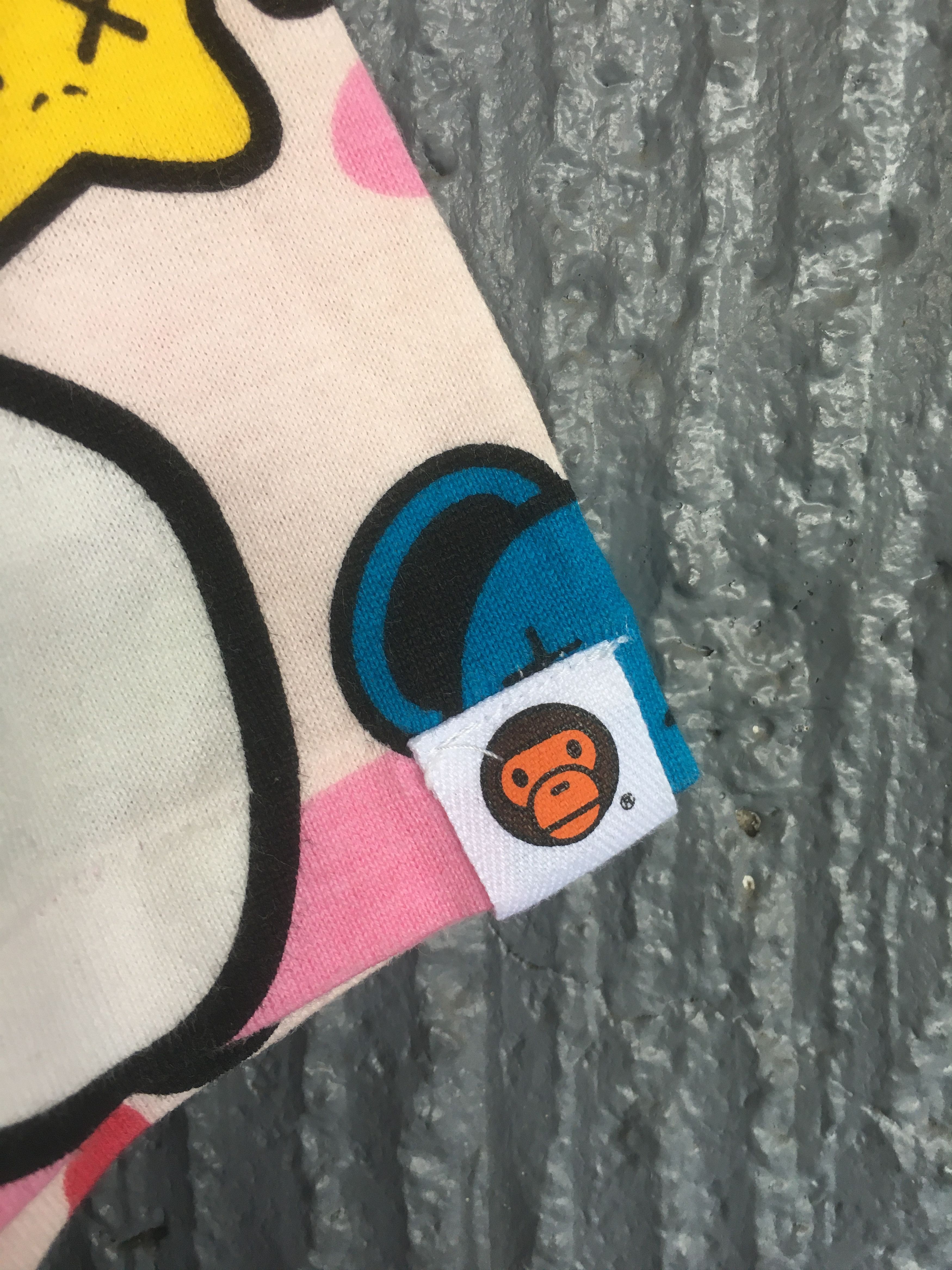 RARE OG BAPE BABY MILO x KAWS SAFARI TEE
