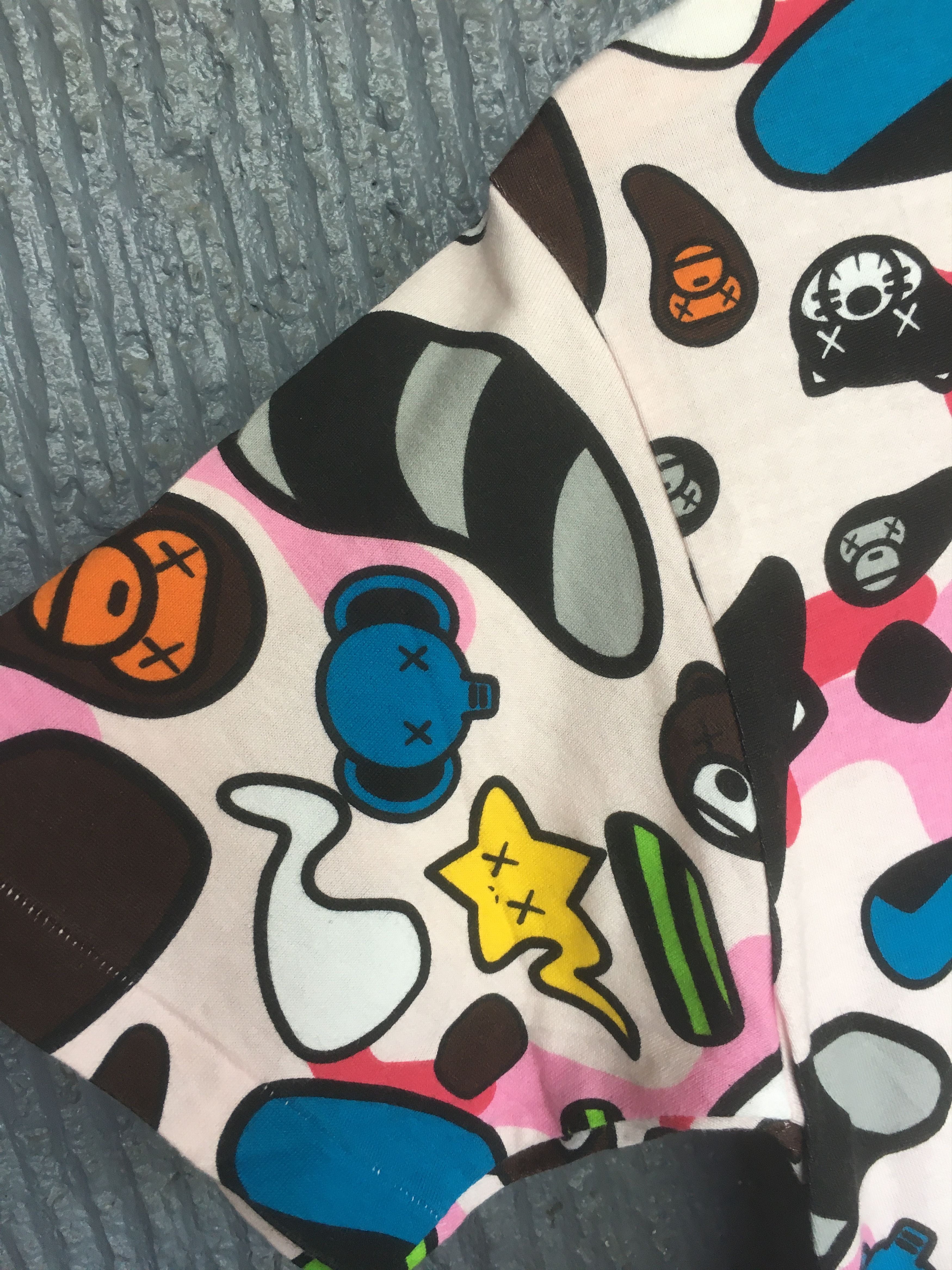 RARE OG BAPE BABY MILO x KAWS SAFARI TEE