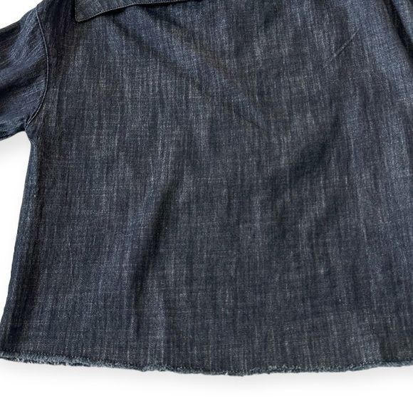 Rta RTA Demin Off Shoulder Blouse, Size XS, Dark blue Size XS / US 0-2 / IT 36-38 - 9 Thumbnail