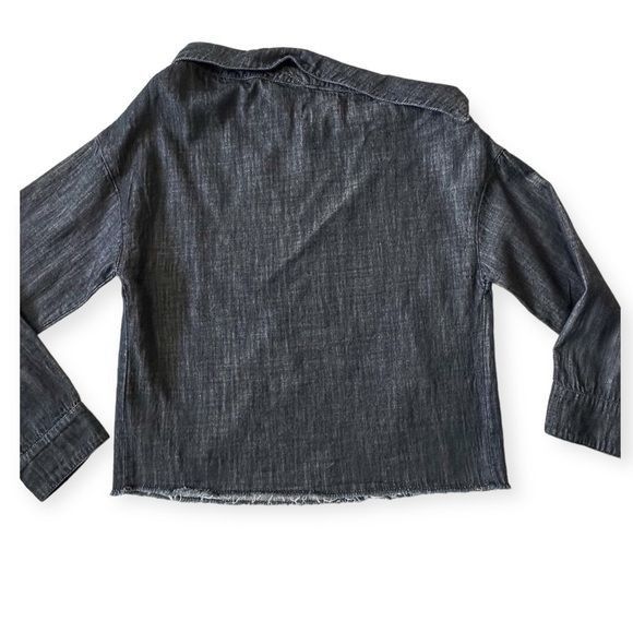 Rta RTA Demin Off Shoulder Blouse, Size XS, Dark blue Size XS / US 0-2 / IT 36-38 - 7 Thumbnail