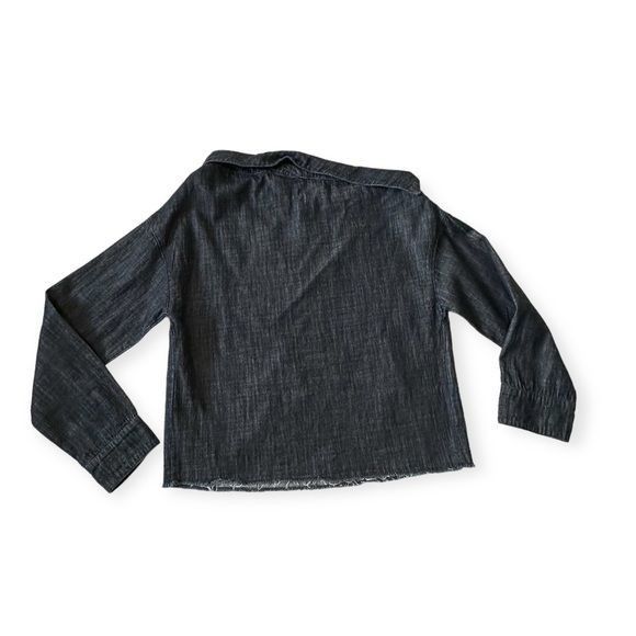 Rta RTA Demin Off Shoulder Blouse, Size XS, Dark blue Size XS / US 0-2 / IT 36-38 - 4 Thumbnail