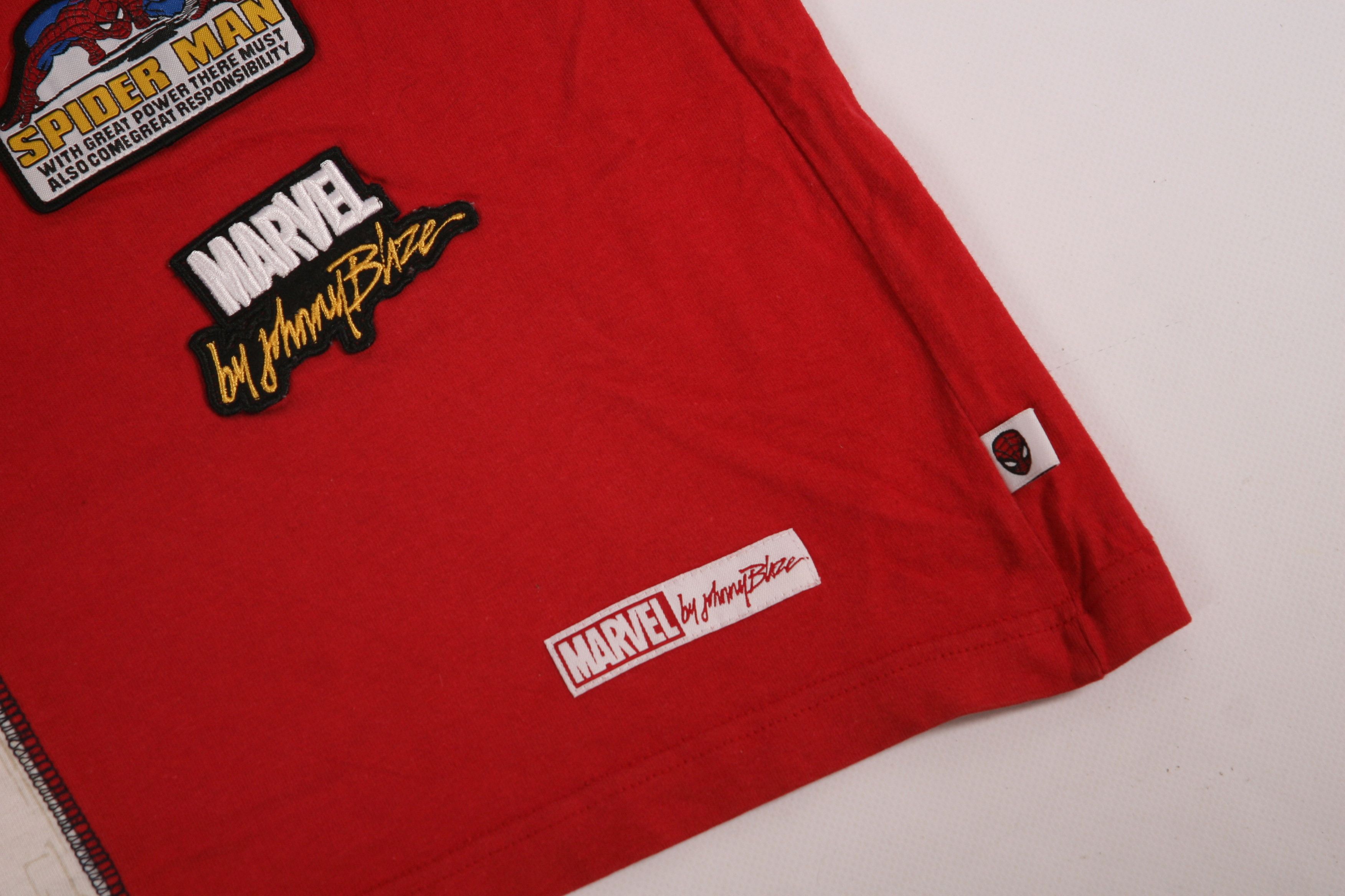 Marvel Comics RARE🔥Johnny Blaze x Marvel Spider Man OG Baggy Rap t-shirt Size US XL / EU 56 / 4 - 6 Thumbnail