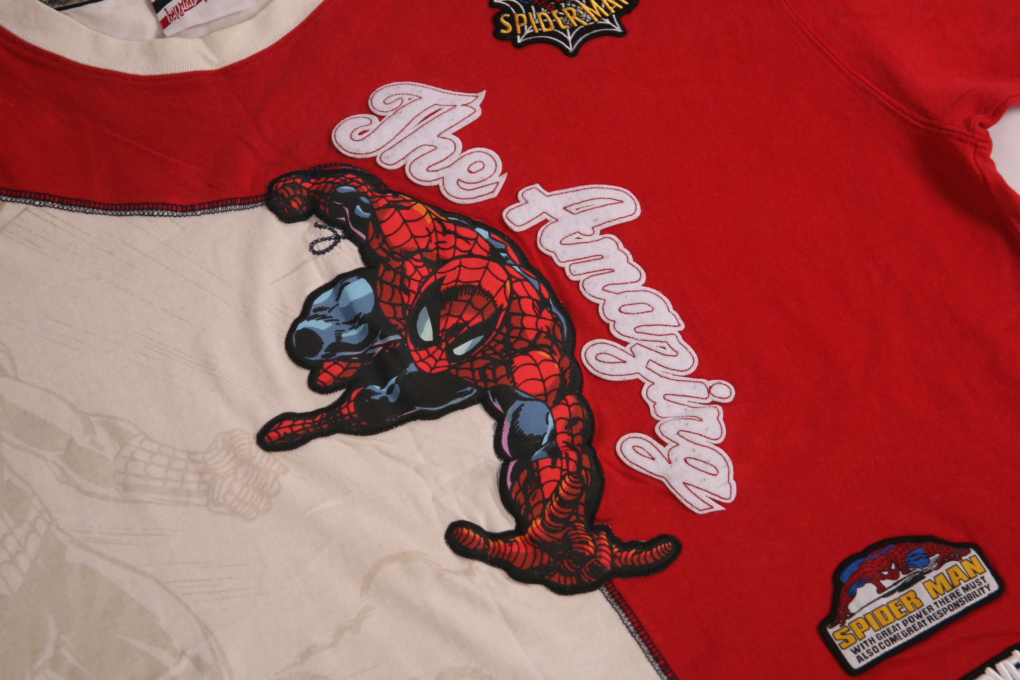 Marvel Comics RARE🔥Johnny Blaze x Marvel Spider Man OG Baggy Rap t-shirt Size US XL / EU 56 / 4 - 3 Thumbnail