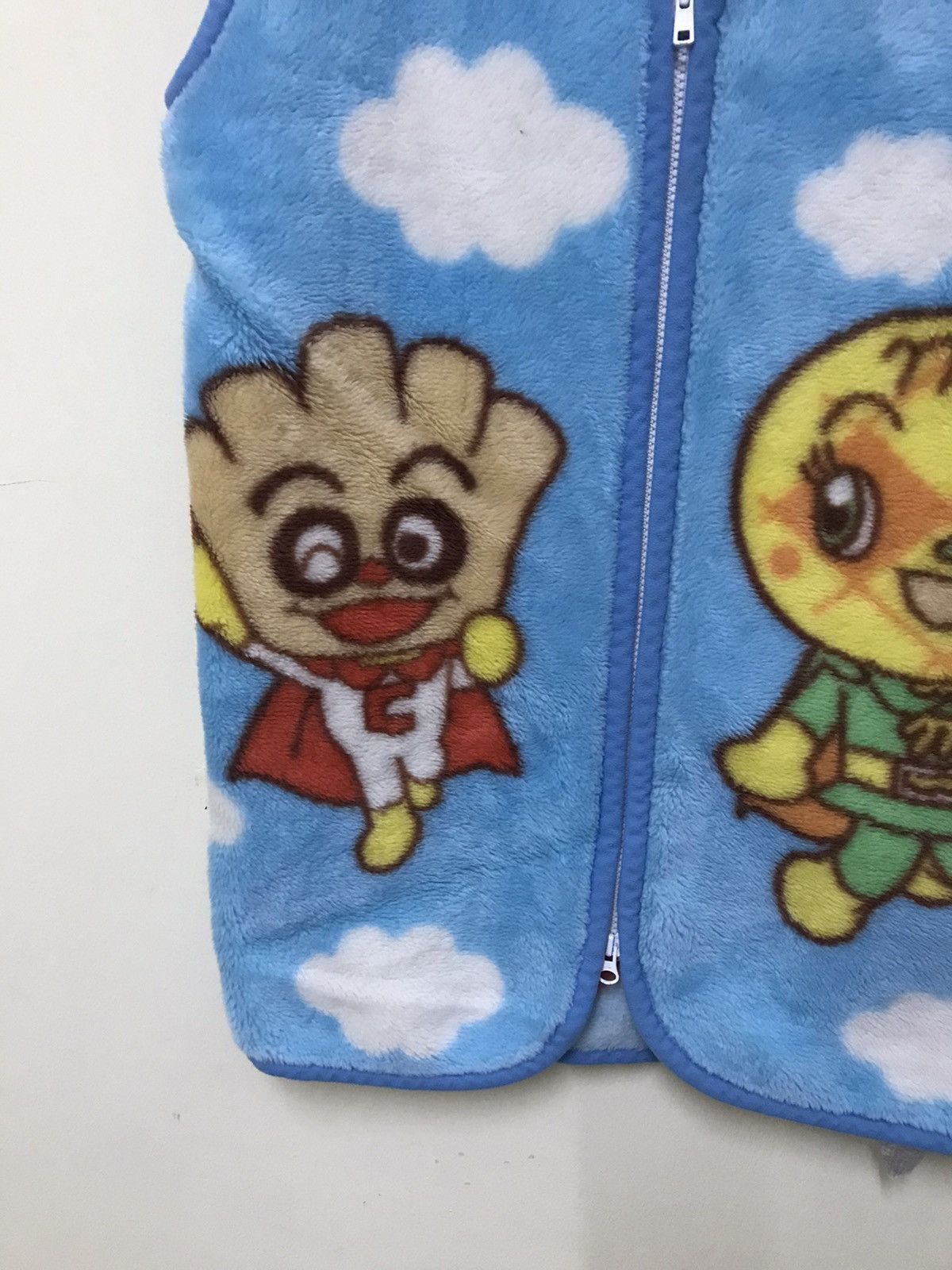 Anime × Japanese Brand × Vintage Vintage Japanese Anime Anpanman Fleece Sleeveless Jacket Size US M / EU 48-50 / 2 - 5 Thumbnail