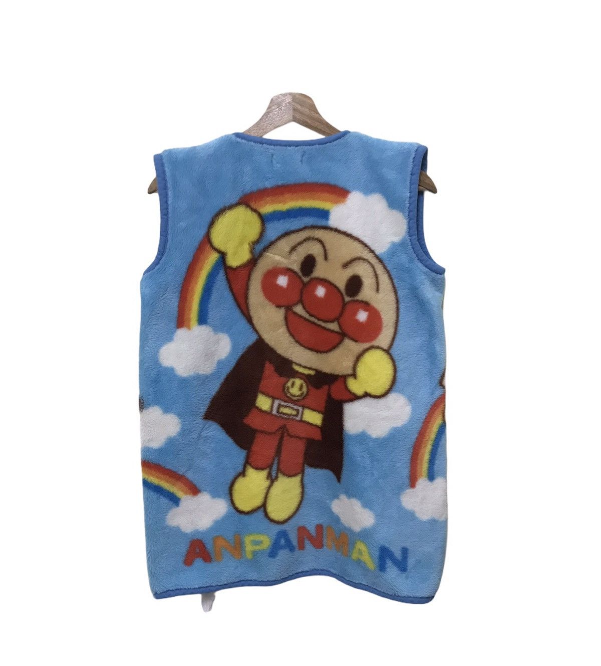 Anime × Japanese Brand × Vintage Vintage Japanese Anime Anpanman Fleece Sleeveless Jacket Size US M / EU 48-50 / 2 - 3 Thumbnail