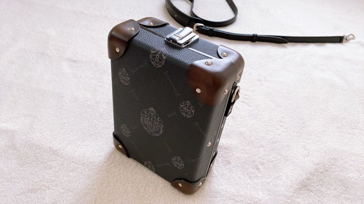 Berluti Berluti globe-trotter mini canvas and leather messenger bag Size ONE SIZE - 2 Thumbnail