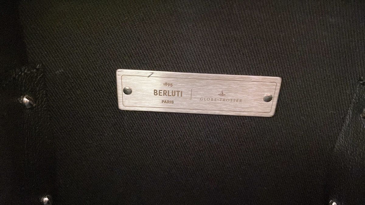 Berluti Berluti globe-trotter mini canvas and leather messenger bag Size ONE SIZE - 8 Thumbnail