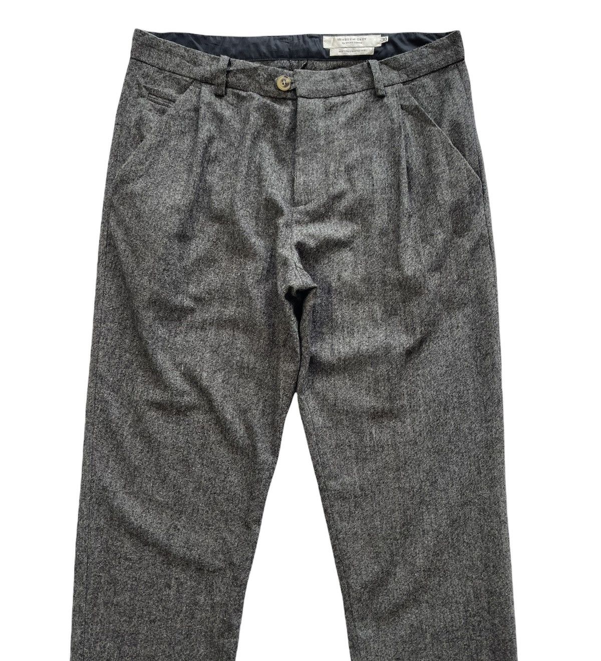 Shades Of Grey FALL WINTER 2010 WOOL PANTS Size US 33 - 3 Thumbnail