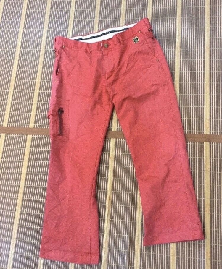 image of Japanesebrand Edwin Cargo Pant in Red, Men's (Size 34)