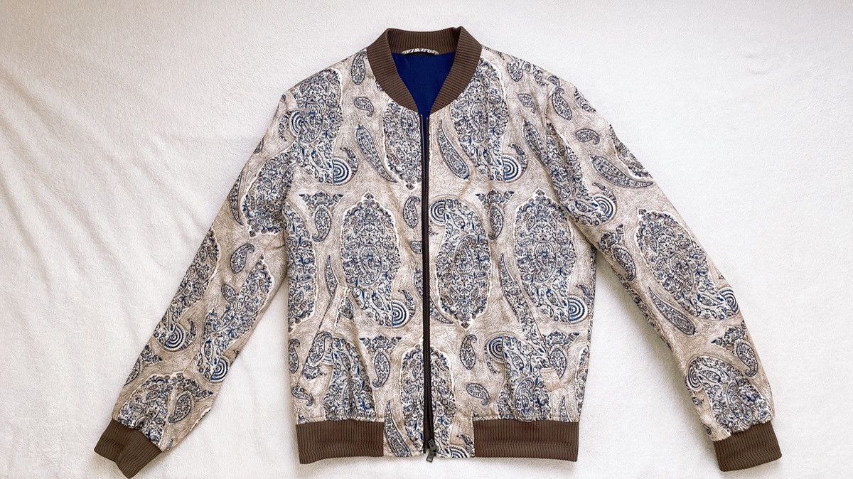 Etro Etro paisley print bomber jacket Size US S / EU 44-46 / 1 - 1 Thumbnail