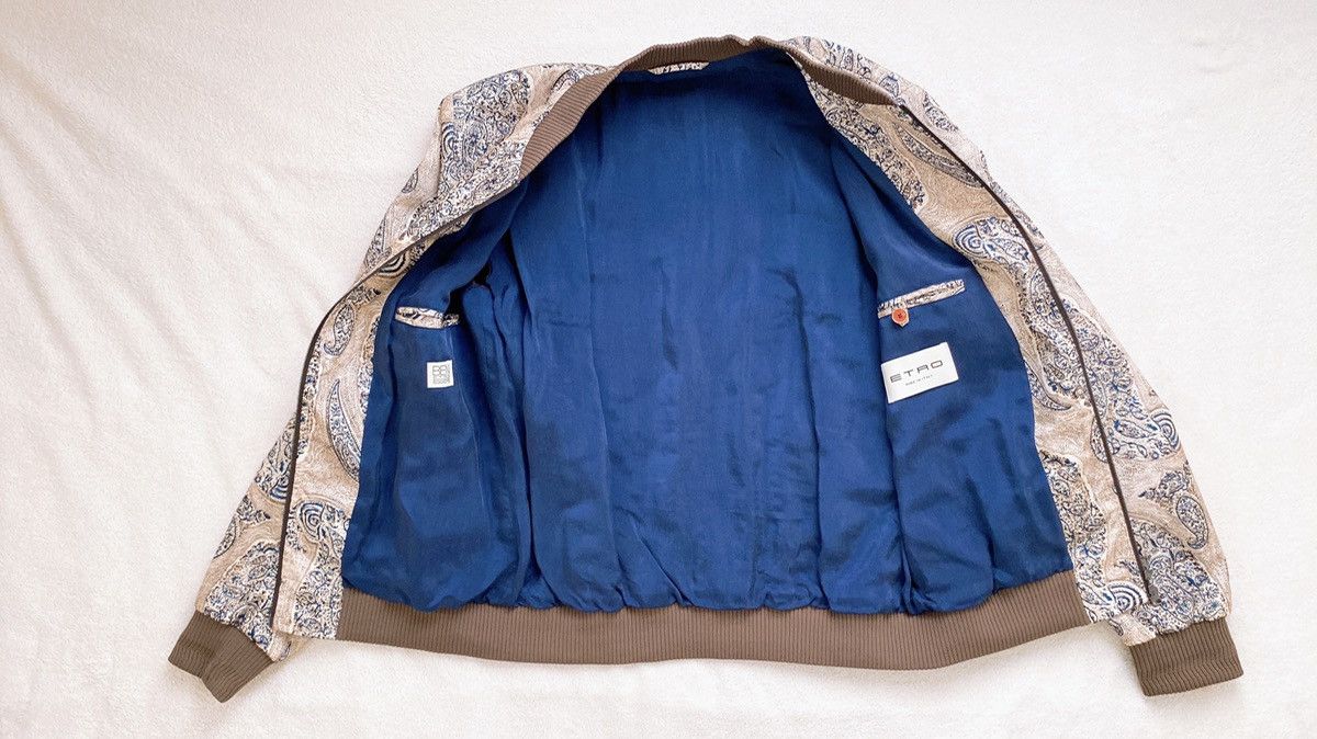 Etro Etro paisley print bomber jacket Size US S / EU 44-46 / 1 - 4 Thumbnail
