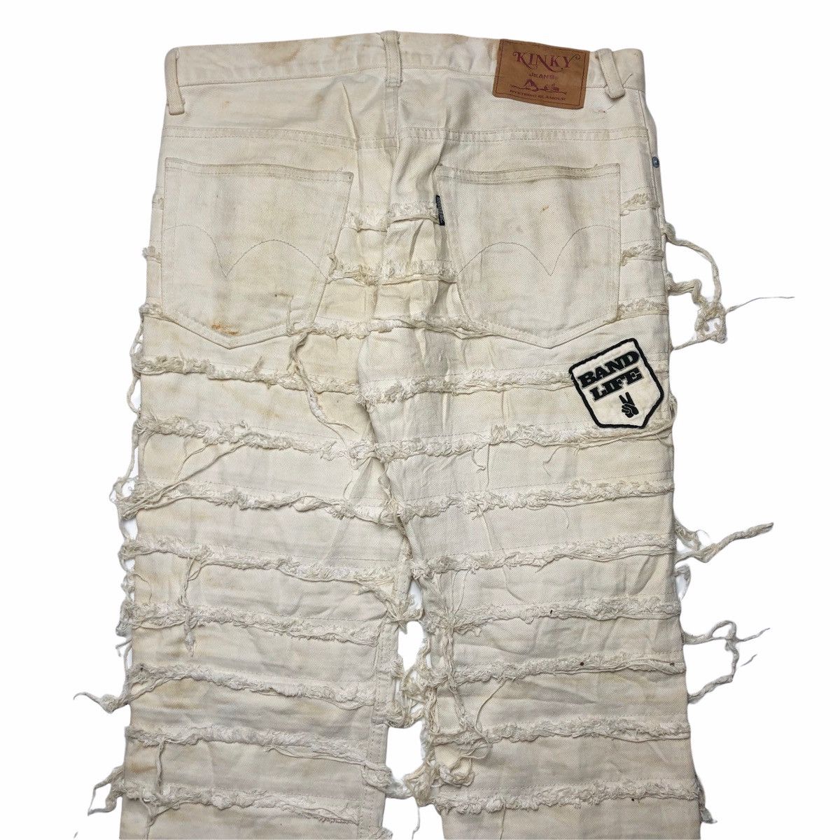 Hysteric Glamour 90sHysteric Glamour Mummy Hagi Moto Patchwork Size US 32 / EU 48 - 5 Thumbnail