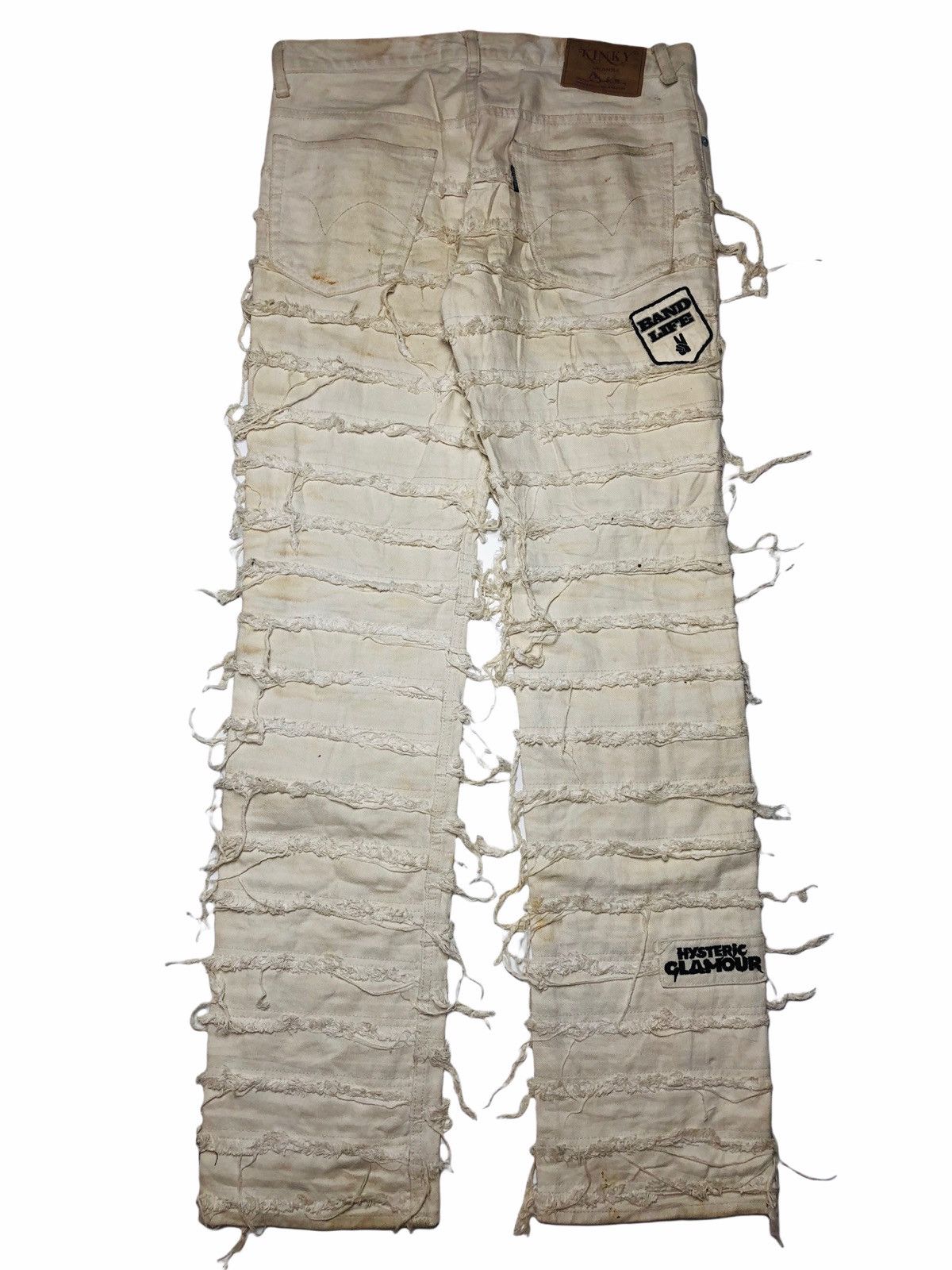 Hysteric Glamour 90sHysteric Glamour Mummy Hagi Moto Patchwork Size US 32 / EU 48 - 2 Thumbnail