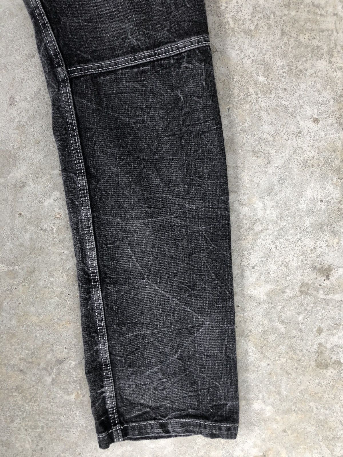Hysteric Glamour Dominate Handcrafted Double Waist embroidered jeans Size US 32 / EU 48 - 12 Thumbnail