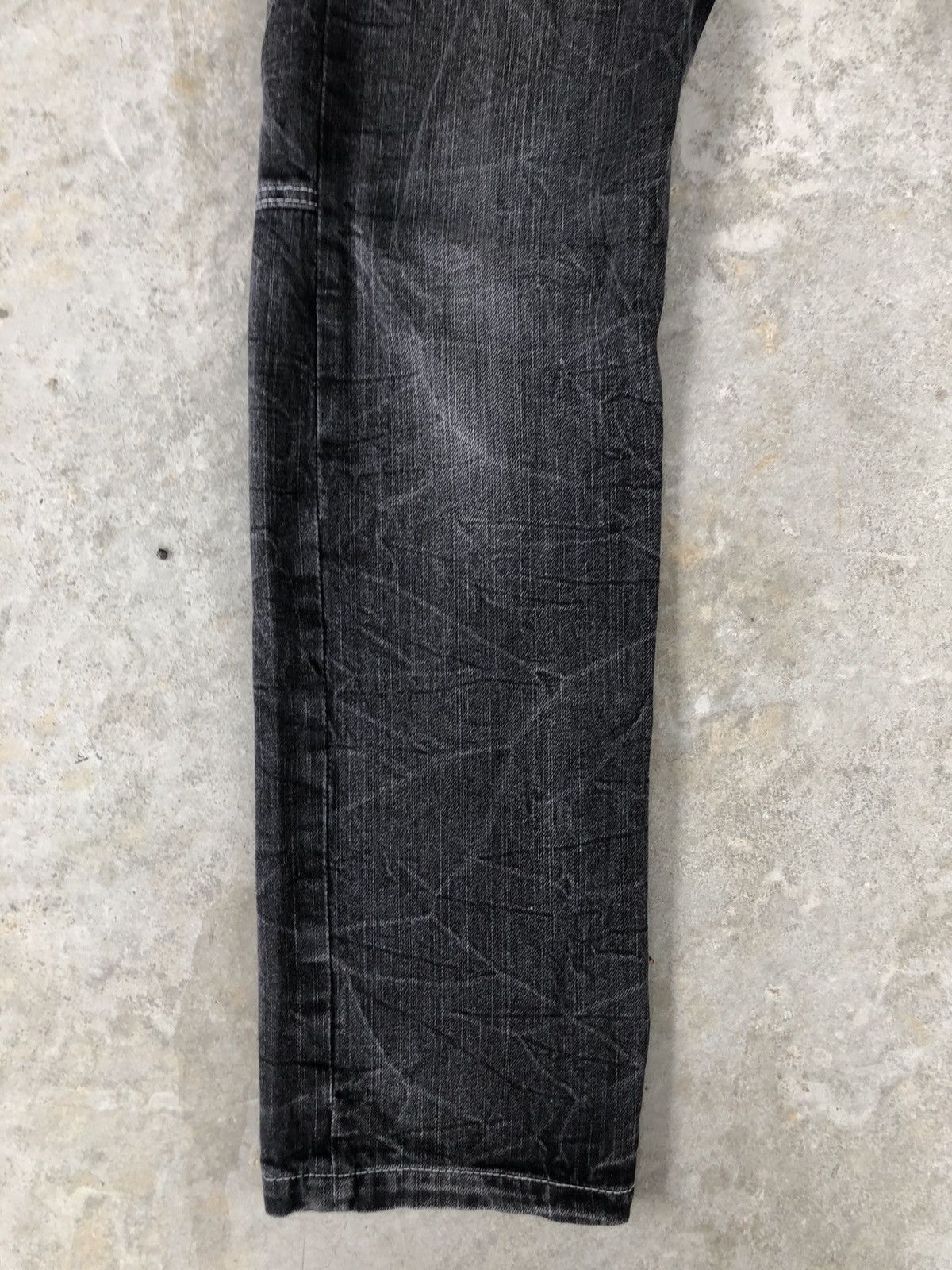 Hysteric Glamour Dominate Handcrafted Double Waist embroidered jeans Size US 32 / EU 48 - 6 Thumbnail