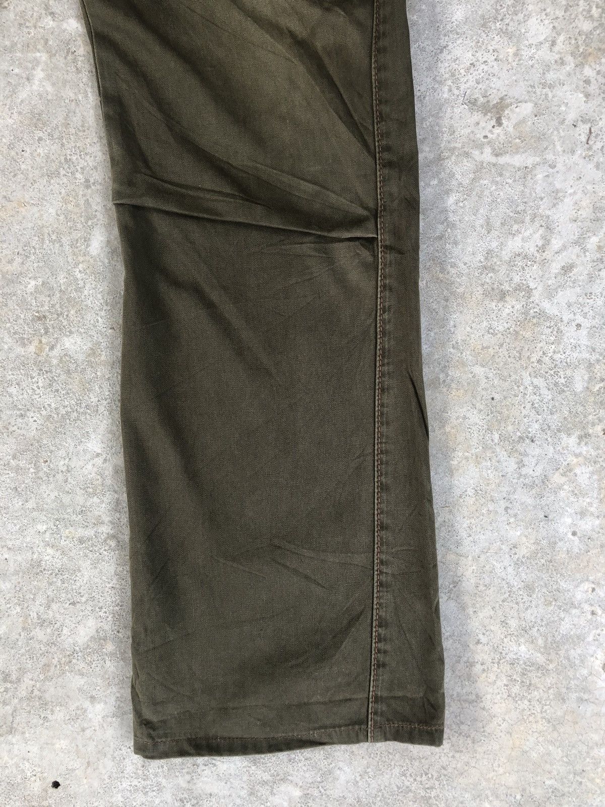 Edwin Edwin 505 Khaki Flare Pants Cargo Pants Tactical Multipocket Size US 32 / EU 48 - 7 Thumbnail