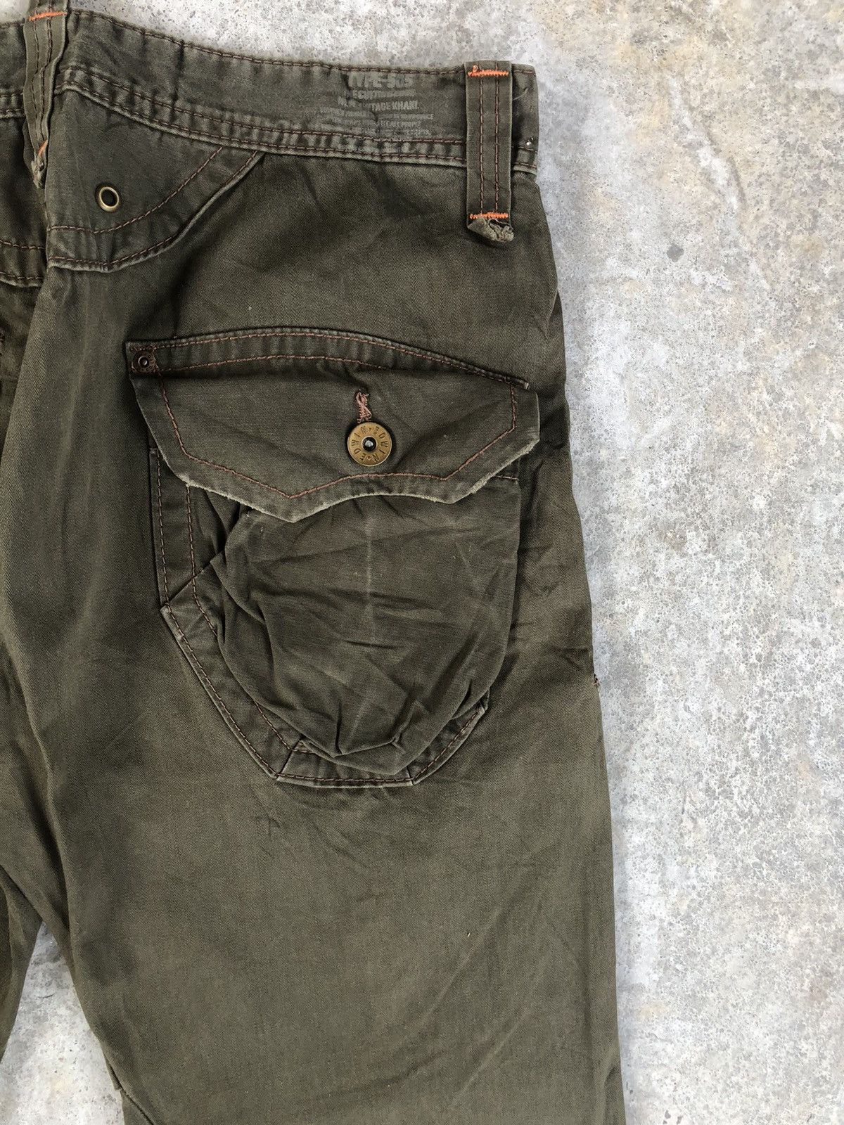 Edwin Edwin 505 Khaki Flare Pants Cargo Pants Tactical Multipocket Size US 32 / EU 48 - 10 Thumbnail