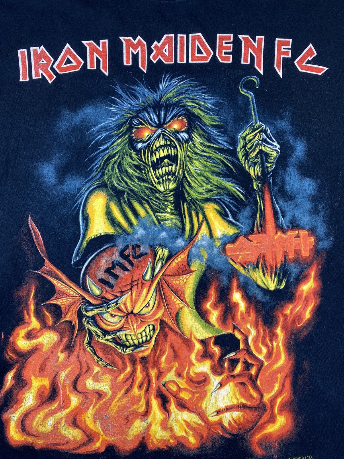 Iron Maiden Vintage Iron Maiden 2009 Tee T Shirt Size L Size US L / EU 52-54 / 3 - 4 Thumbnail