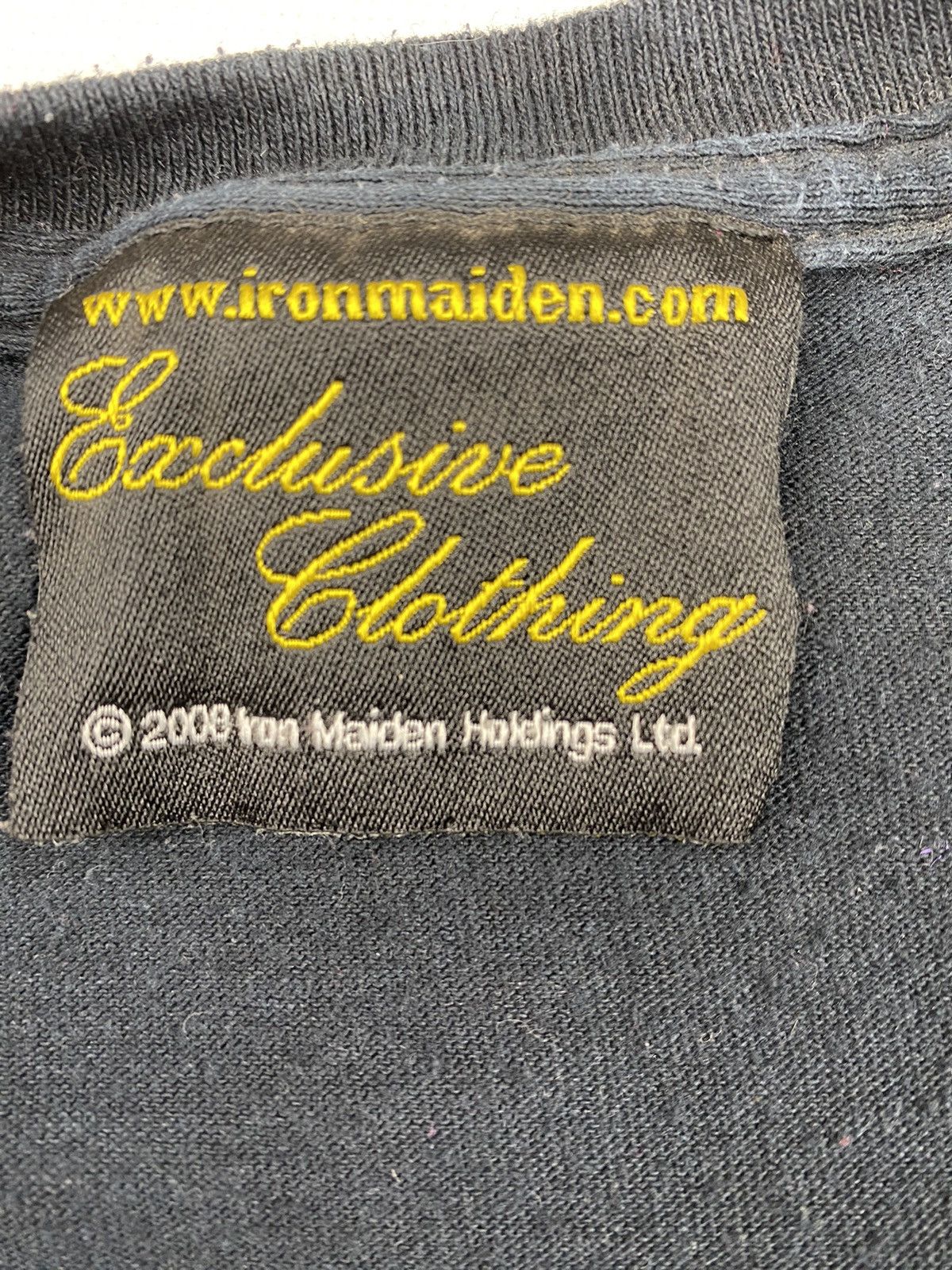 Iron Maiden Vintage Iron Maiden 2009 Tee T Shirt Size L Size US L / EU 52-54 / 3 - 11 Thumbnail