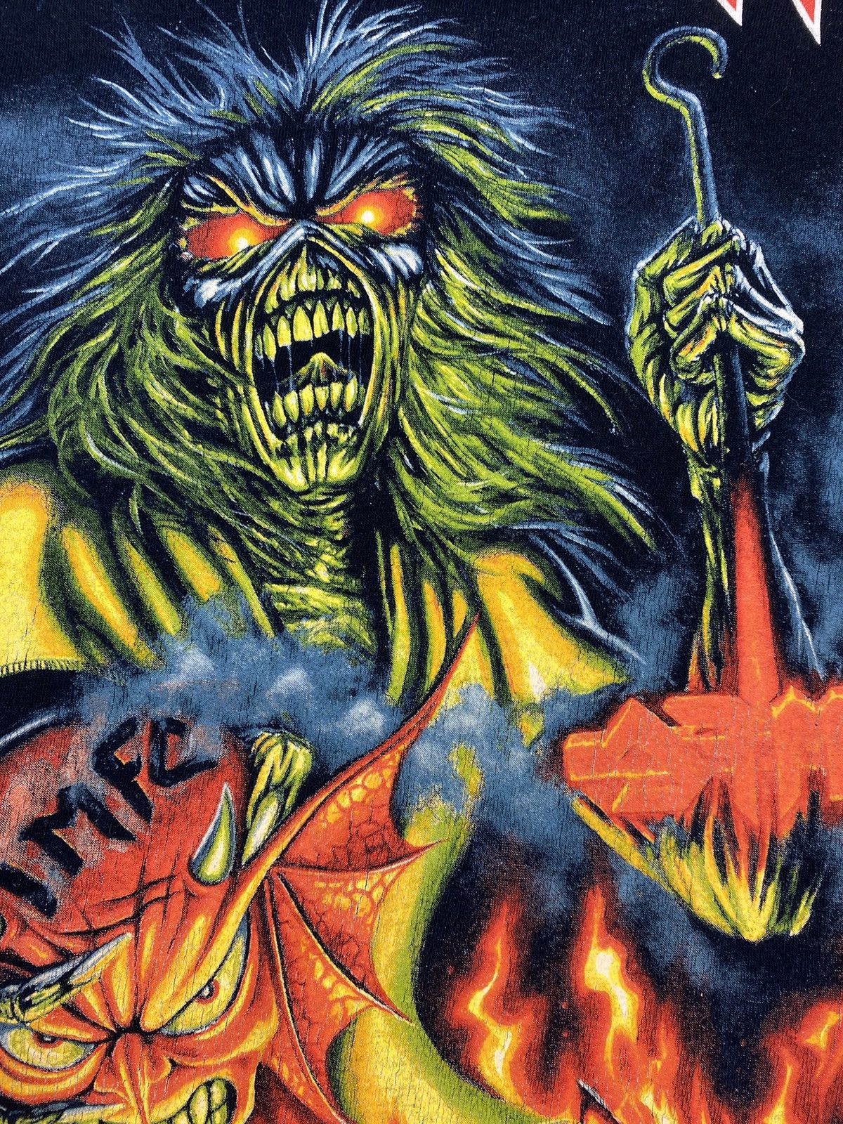 Iron Maiden Vintage Iron Maiden 2009 Tee T Shirt Size L Size US L / EU 52-54 / 3 - 7 Thumbnail