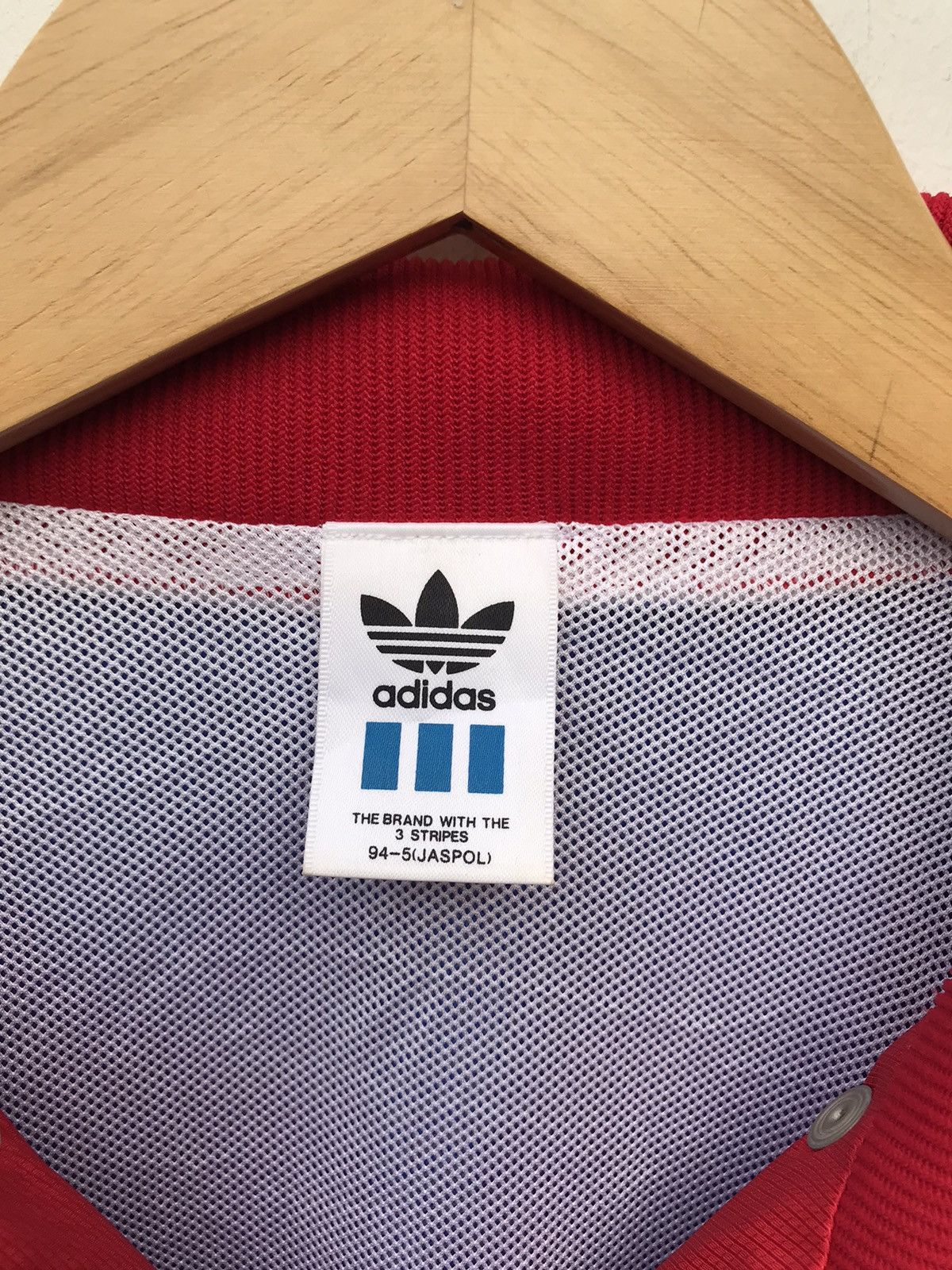 adidas - ※プロフ必読‼️90'sデサント製adidasド定番の黒に赤の