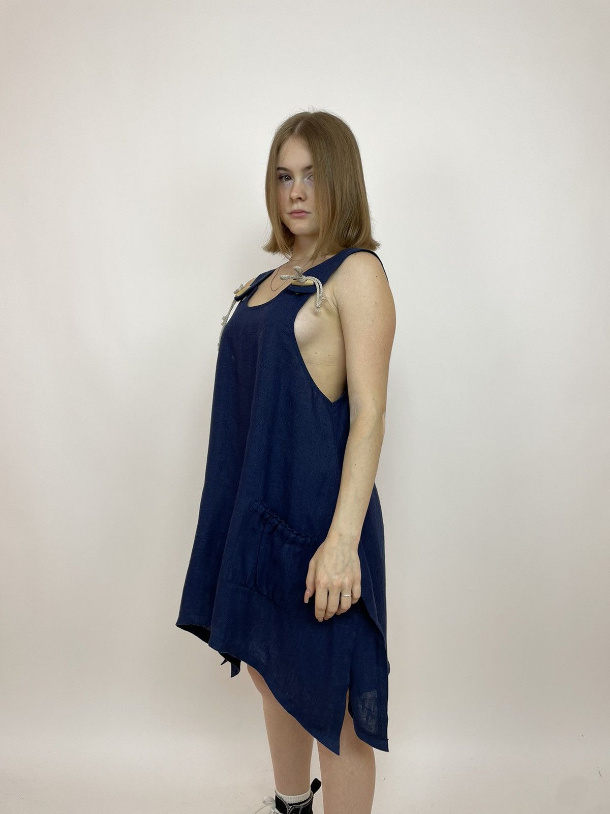 By Pias Linen Dress Pia’s Finland design Size XS Oversized