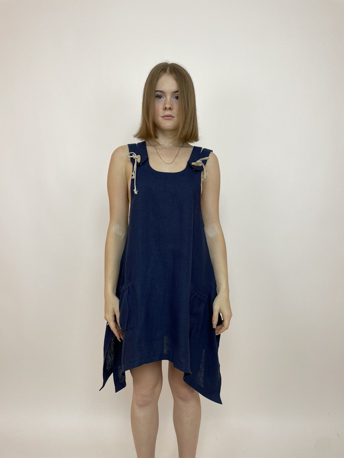 By Pias Linen Dress Pia’s Finland design Size XS Oversized