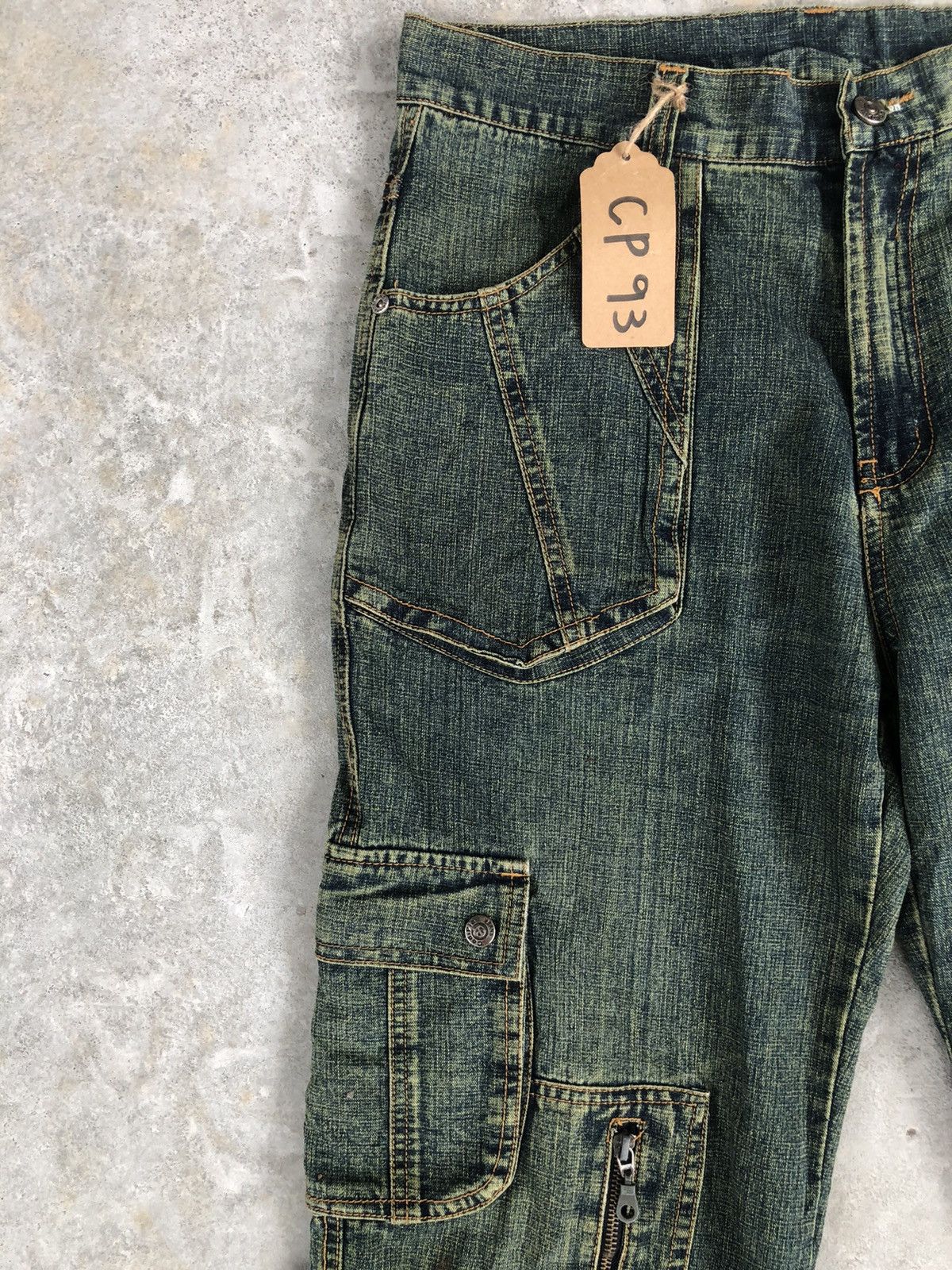 Japanese Brand Japanese Codipia Cargo Pants Multipocket Distressed Jeans Size US 32 / EU 48 - 4 Thumbnail
