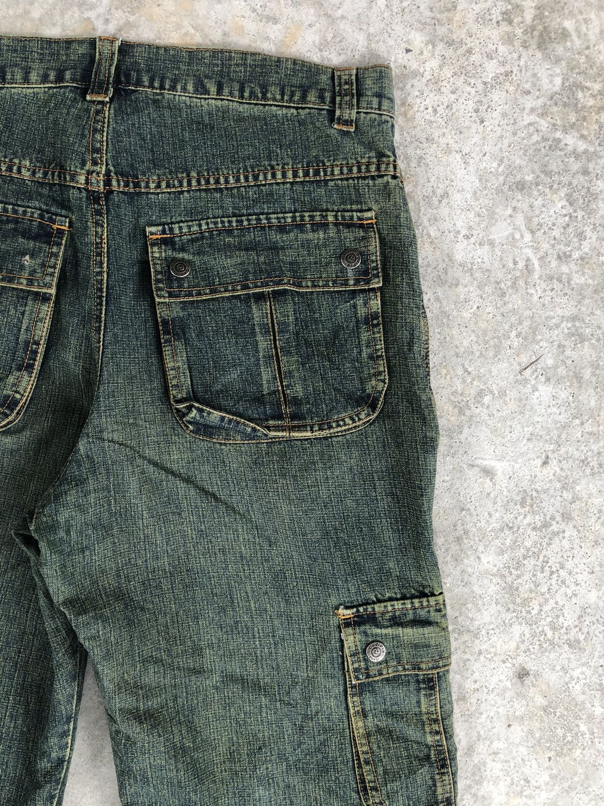 Japanese Brand Japanese Codipia Cargo Pants Multipocket Distressed Jeans Size US 32 / EU 48 - 10 Thumbnail