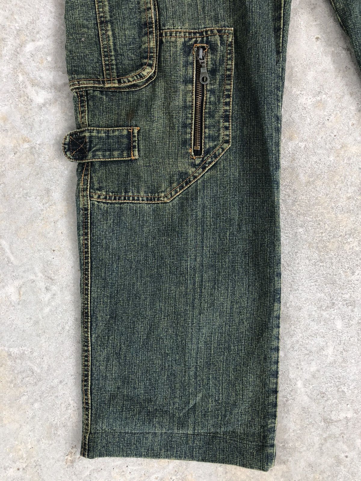 Japanese Brand Japanese Codipia Cargo Pants Multipocket Distressed Jeans Size US 32 / EU 48 - 6 Thumbnail