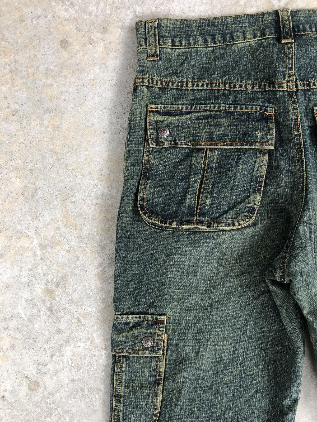 Japanese Brand Japanese Codipia Cargo Pants Multipocket Distressed Jeans Size US 32 / EU 48 - 9 Thumbnail