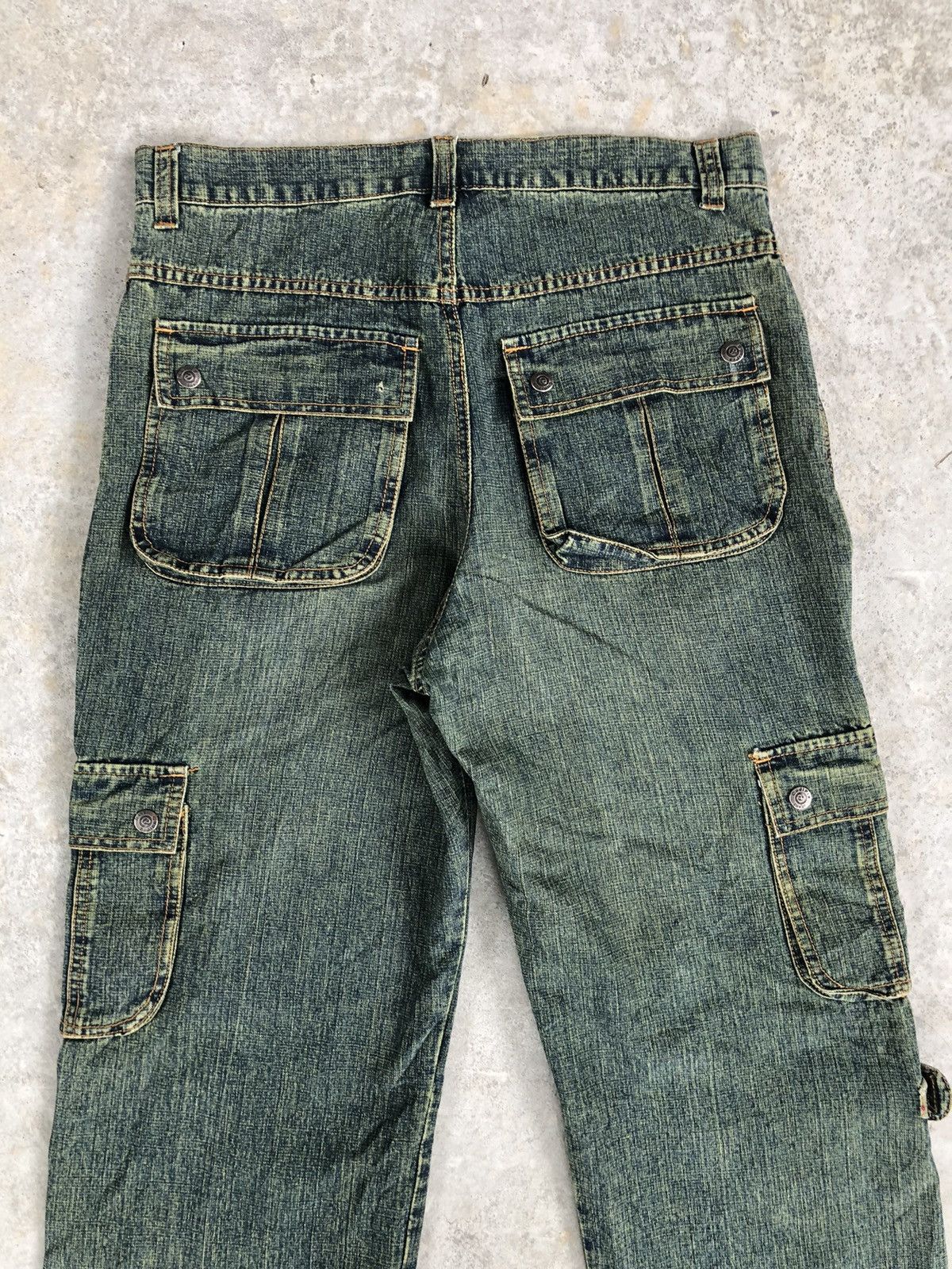 Japanese Brand Japanese Codipia Cargo Pants Multipocket Distressed Jeans Size US 32 / EU 48 - 8 Thumbnail