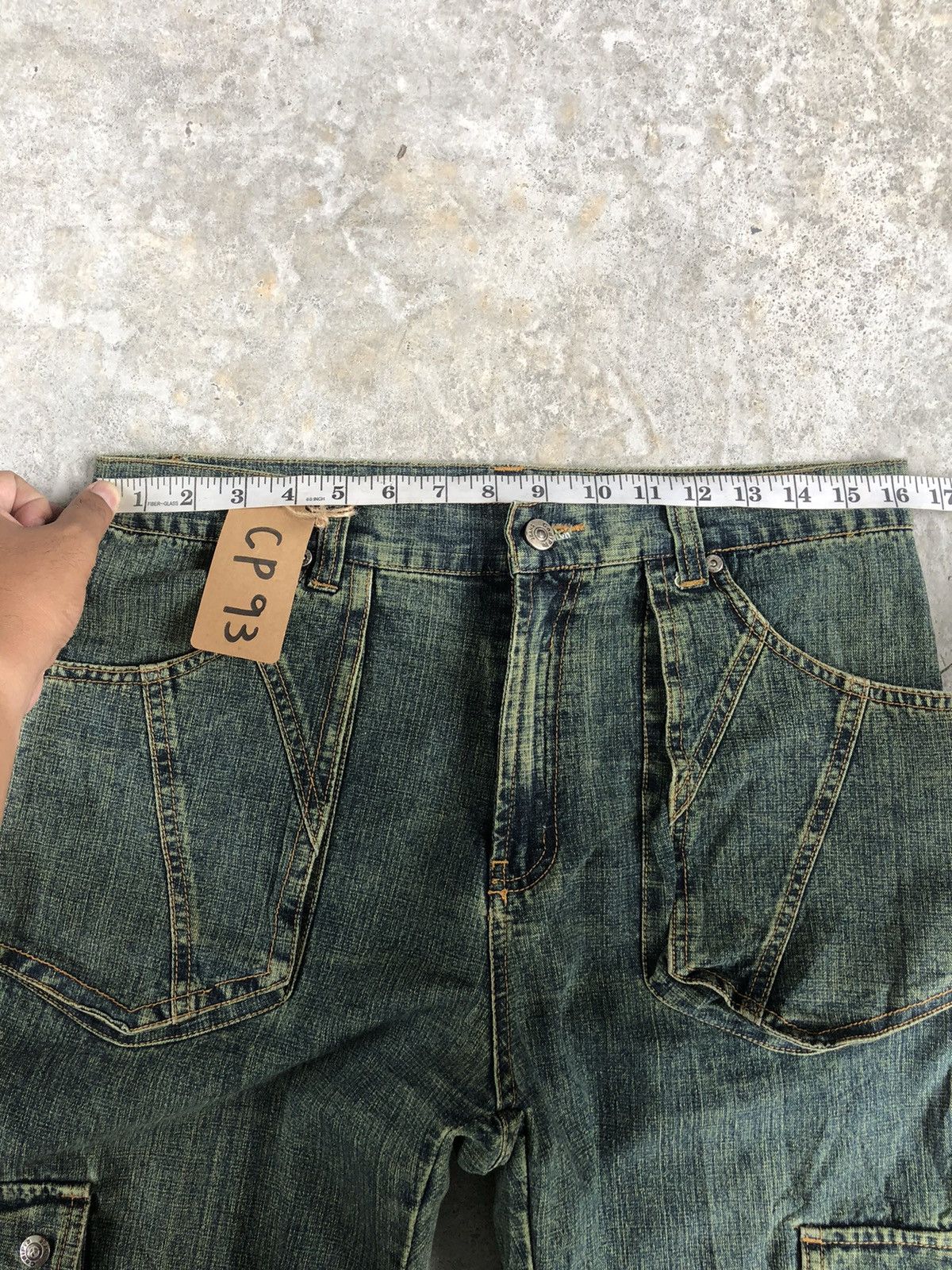 Japanese Brand Japanese Codipia Cargo Pants Multipocket Distressed Jeans Size US 32 / EU 48 - 16 Thumbnail