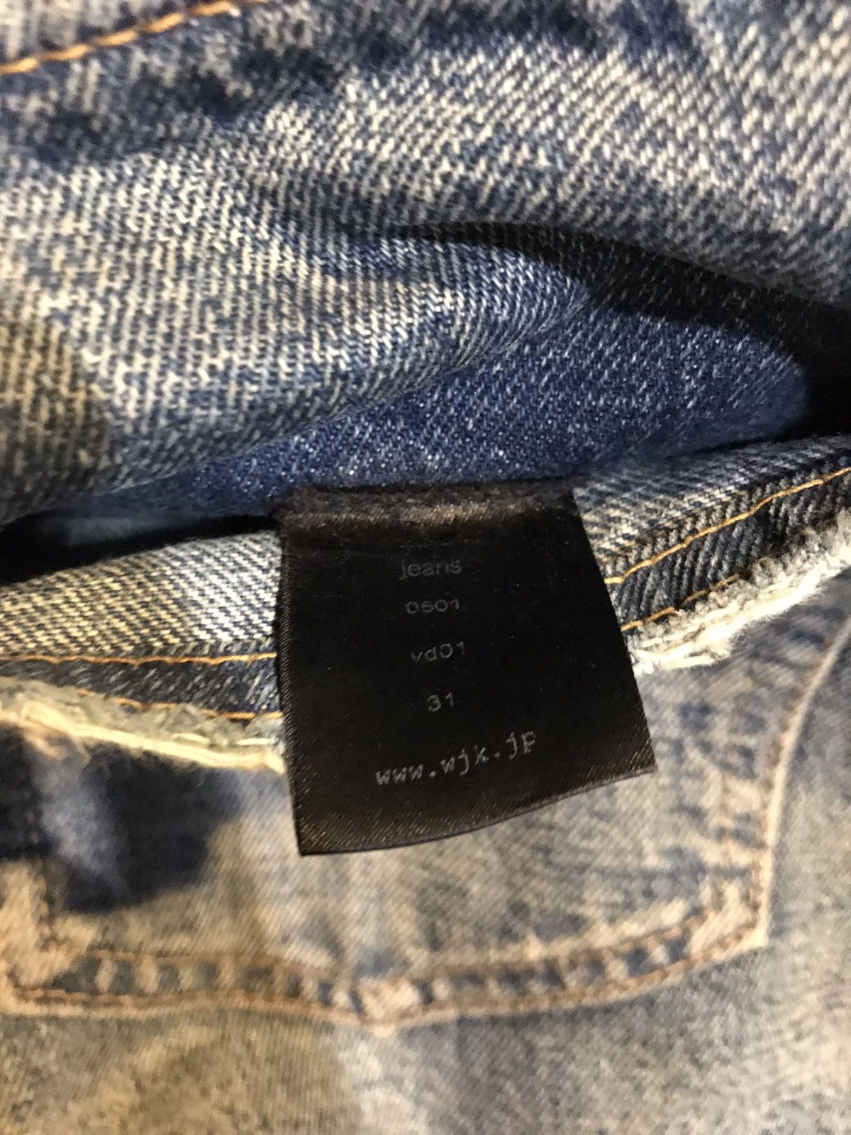 wjk WJK Japan 🇯🇵 selvedge Size US 31 - 8 Thumbnail