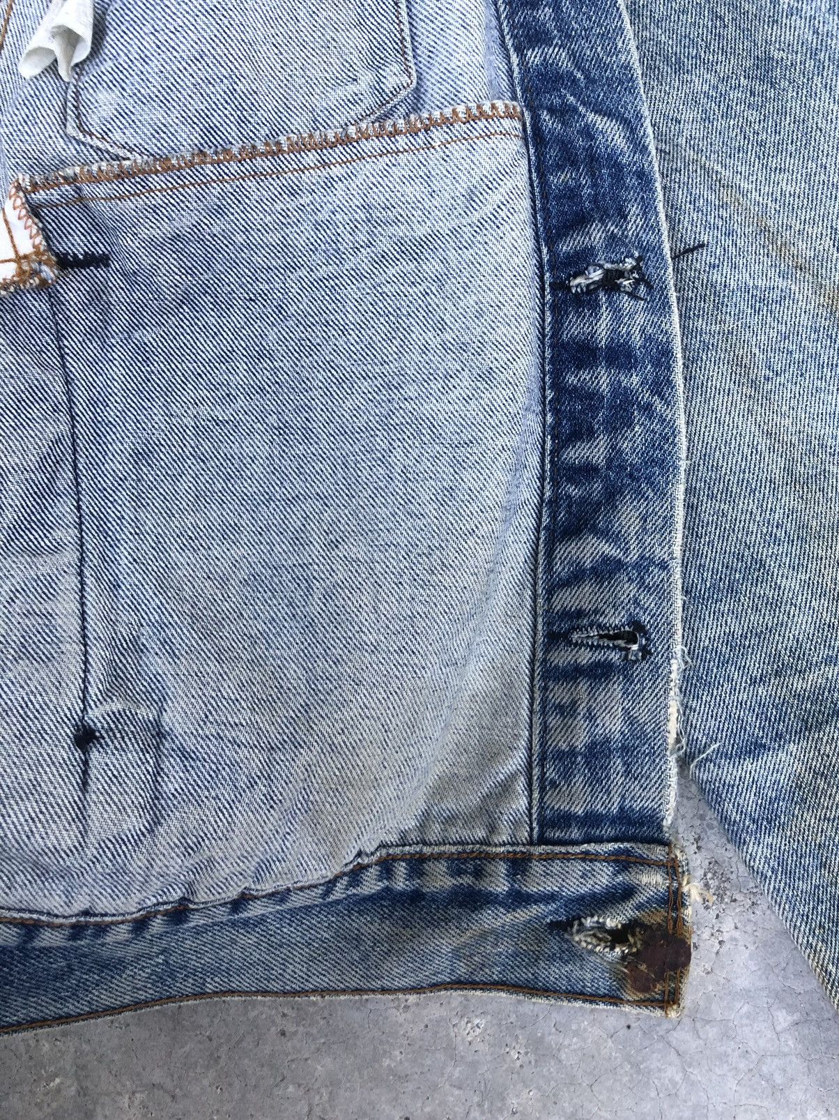 Levi's Vintage 70s Levi’s Big E Denim Jacket Distressed Size US L / EU 52-54 / 3 - 12 Thumbnail