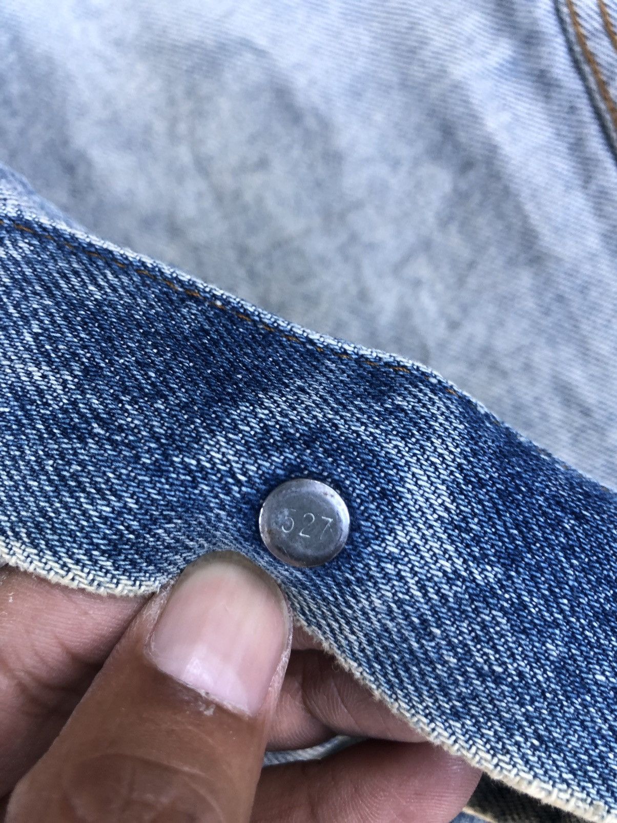 Levi's Vintage 70s Levi’s Big E Denim Jacket Distressed Size US L / EU 52-54 / 3 - 21 Thumbnail