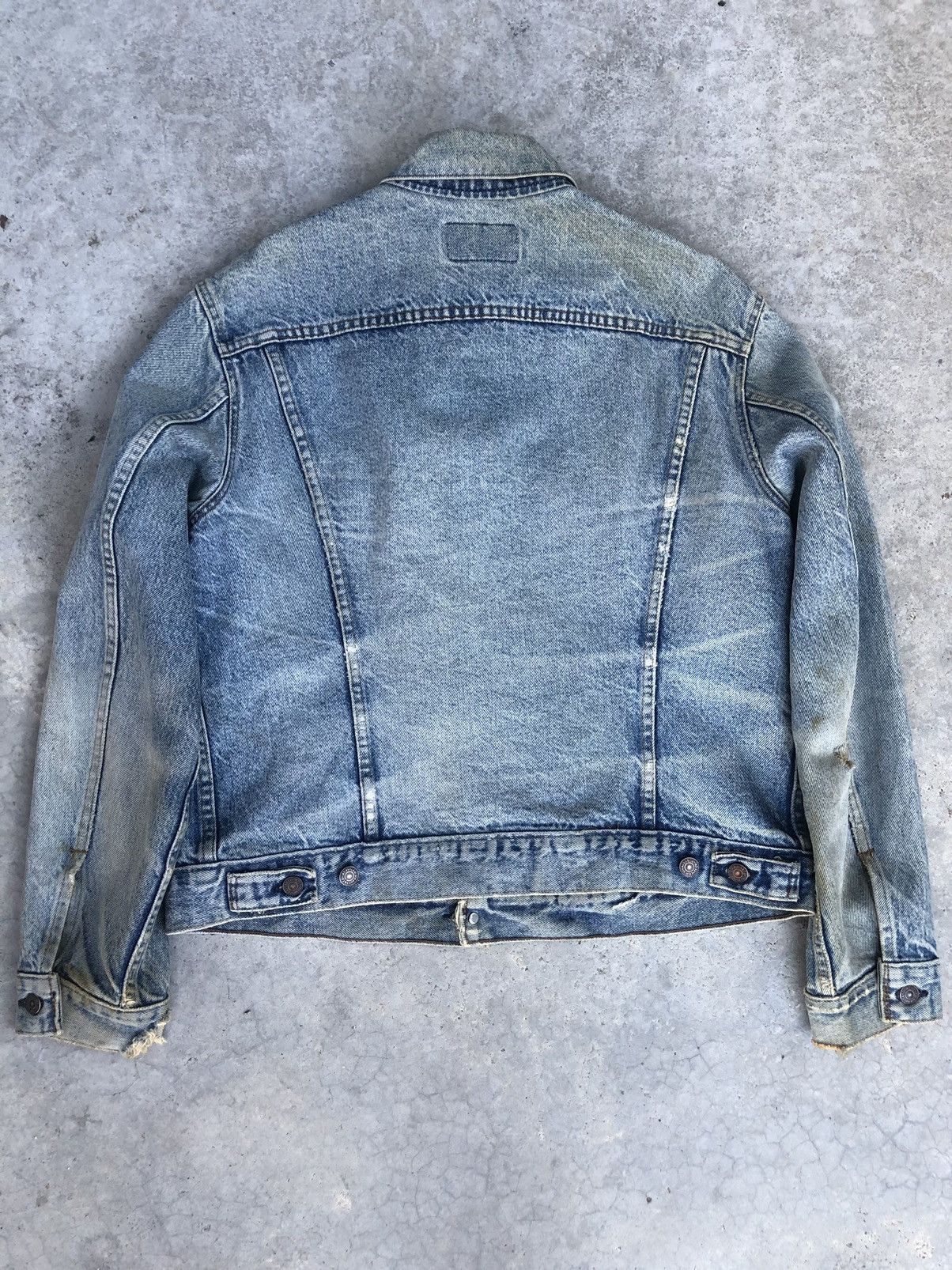 Levi's Vintage 70s Levi’s Big E Denim Jacket Distressed Size US L / EU 52-54 / 3 - 6 Thumbnail