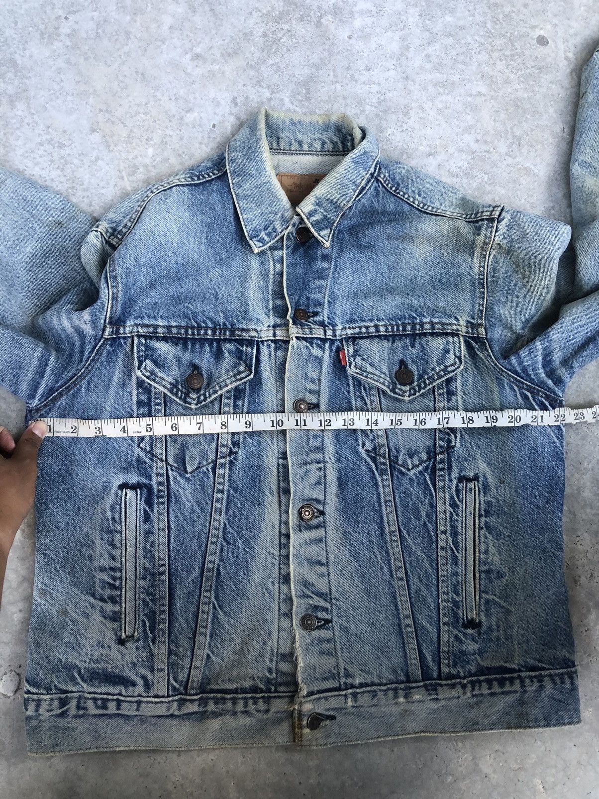 Levi's Vintage 70s Levi’s Big E Denim Jacket Distressed Size US L / EU 52-54 / 3 - 25 Thumbnail